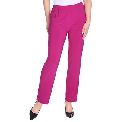 IN-PRINT Hose knöchellang Rundumdehnbund uni