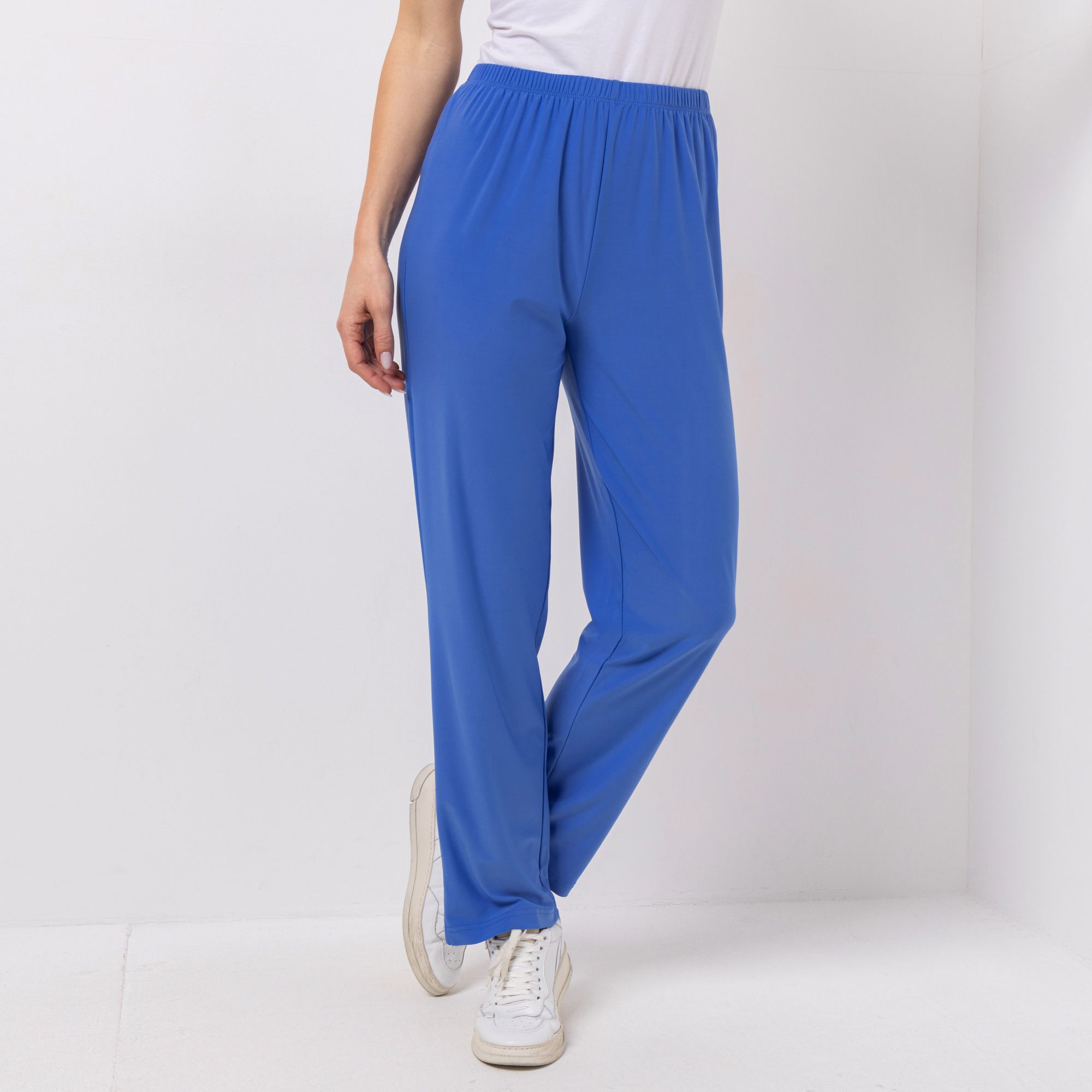 IN-PRINT Hose knöchellang Rundumdehnbund uni