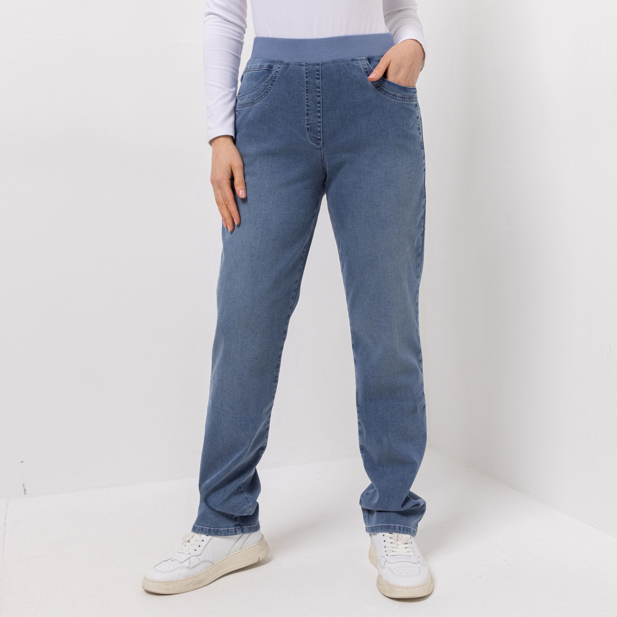 RAPHAELA BY BRAX Jeans Carina Fun 4-Pocket-Style Rundumdehnbund Comfort-Plus