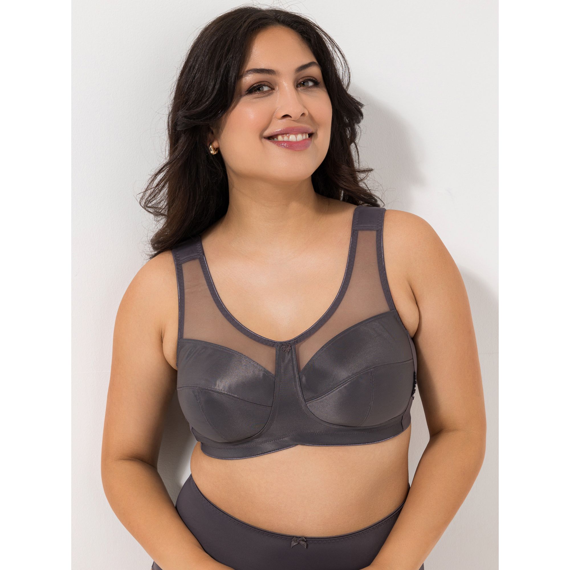 LITTLE ROSE Entlastungs-BH Mikrofasermischung Passform Lady Basic-Style