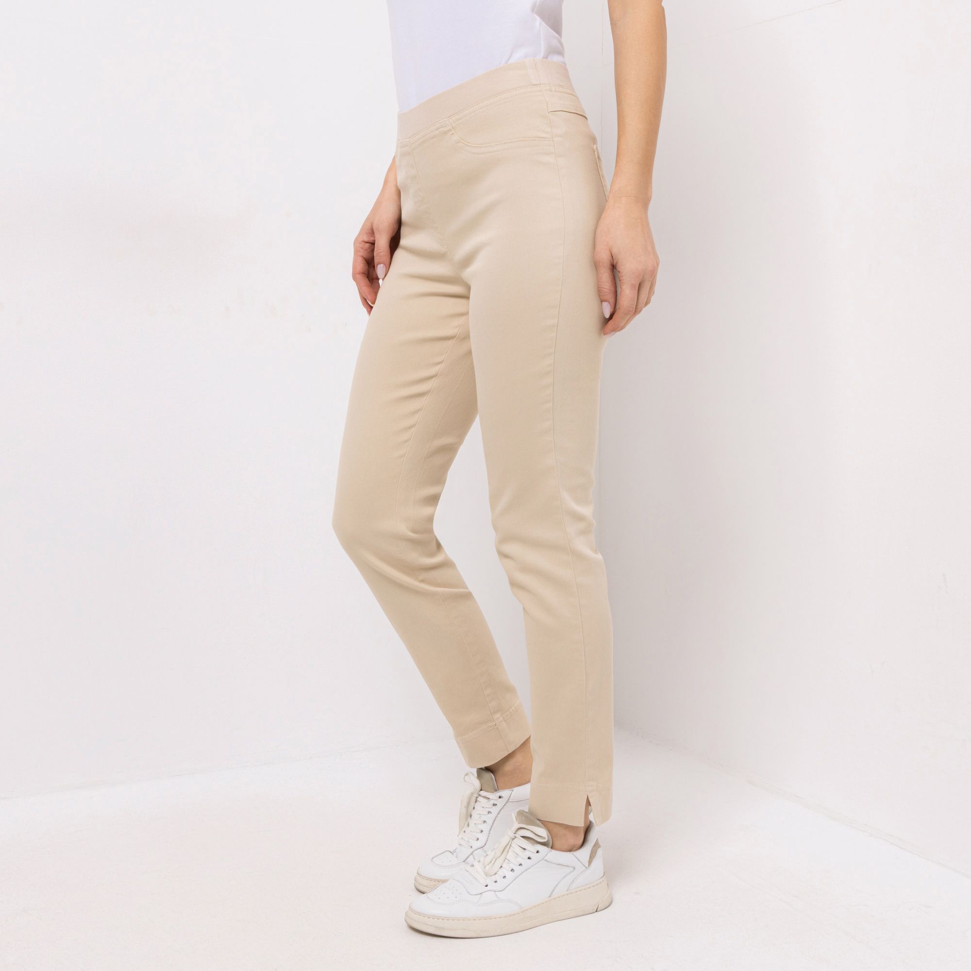 VIA MILANO Jeggings Vanessa knöchellang Rundumdehnbund enges Bein