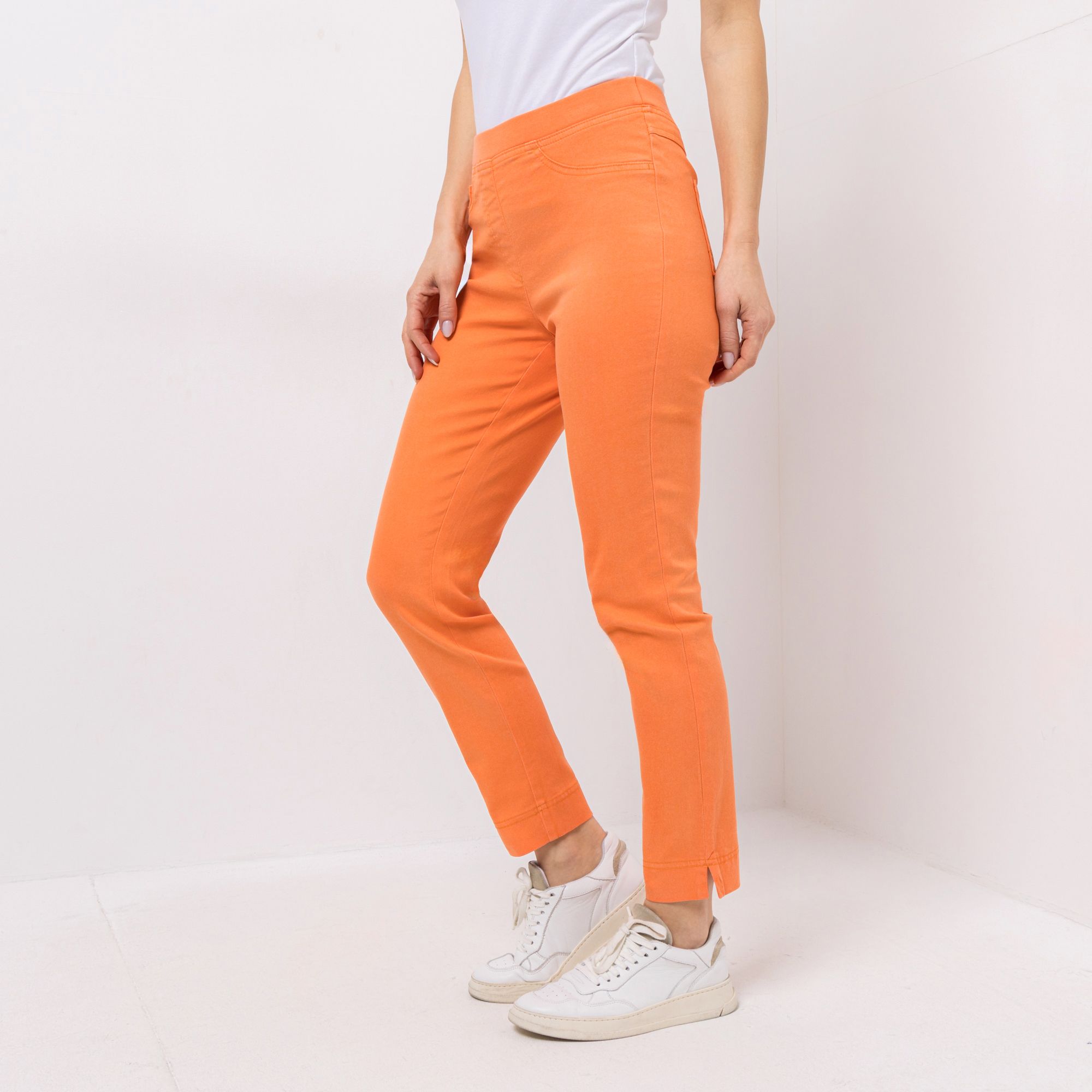 VIA MILANO Jeggings Vanessa knöchellang Rundumdehnbund enges Bein