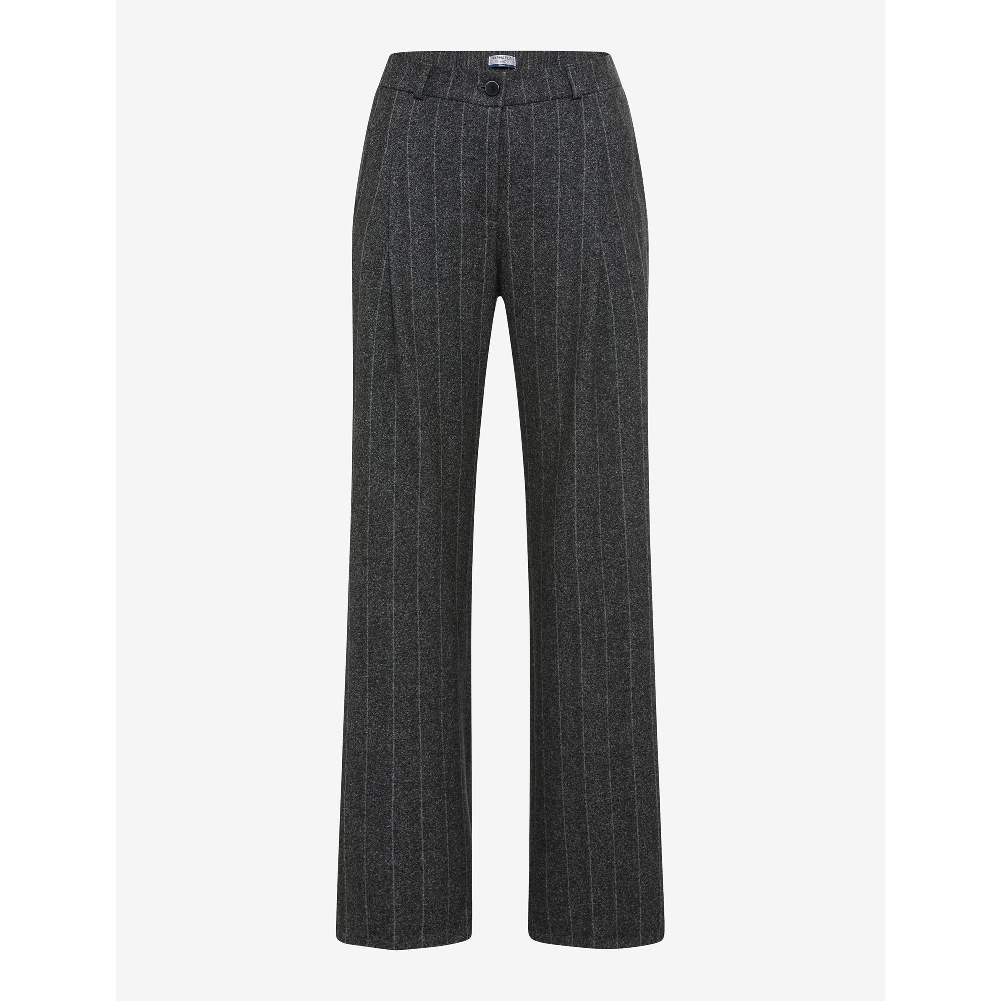  RAPHAELA BY BRAX Hose Peggy Flared Rundumdehnbund Marlenehose Streifen