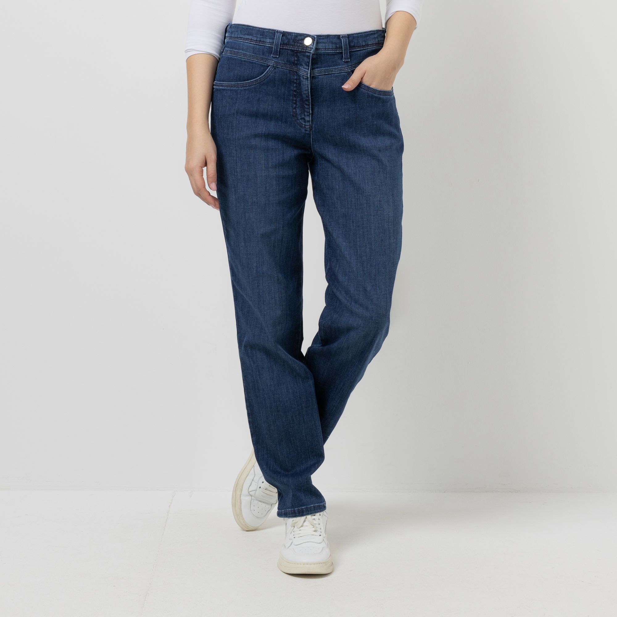 RAPHAELA BY BRAX Jeans Caren New 5-Pocket-Style Magic-Waist Comfort-Plus