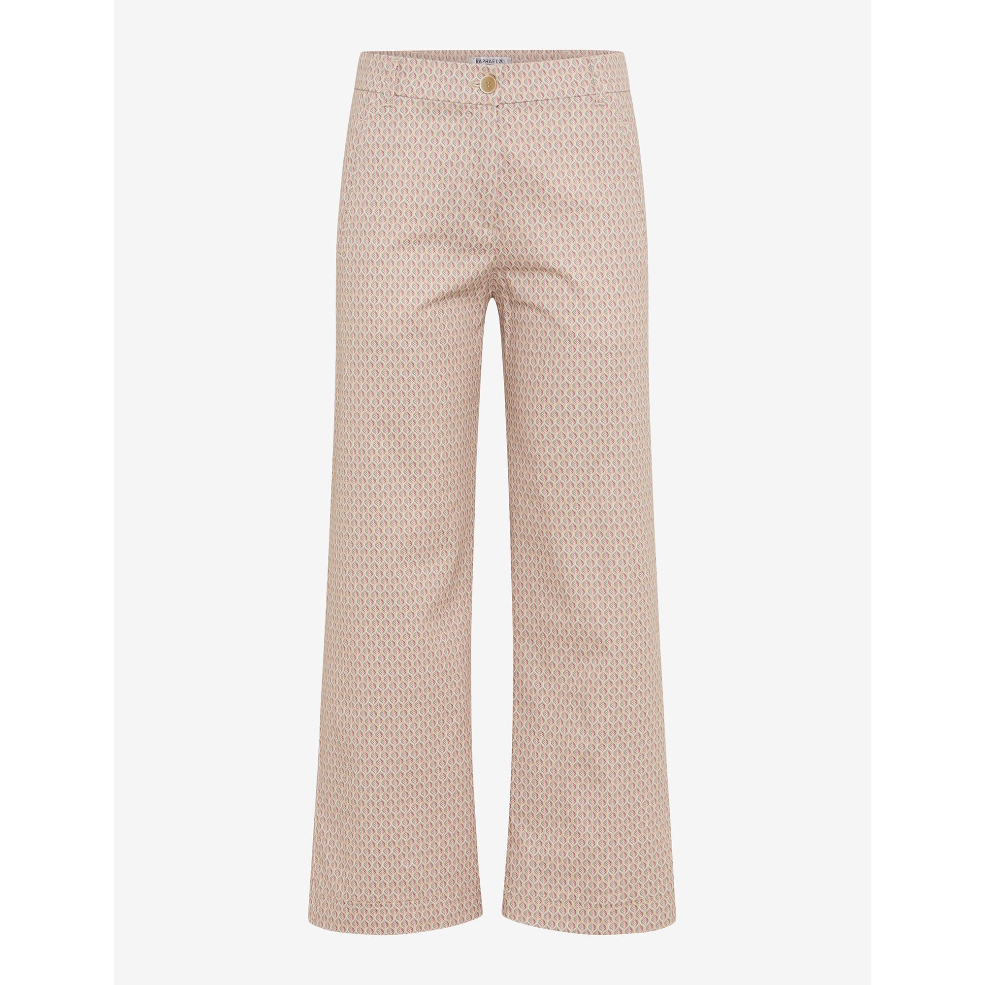 RAPHAELA BY BRAX Hose Peggy Culotte Slim-Fit Allover-Druck