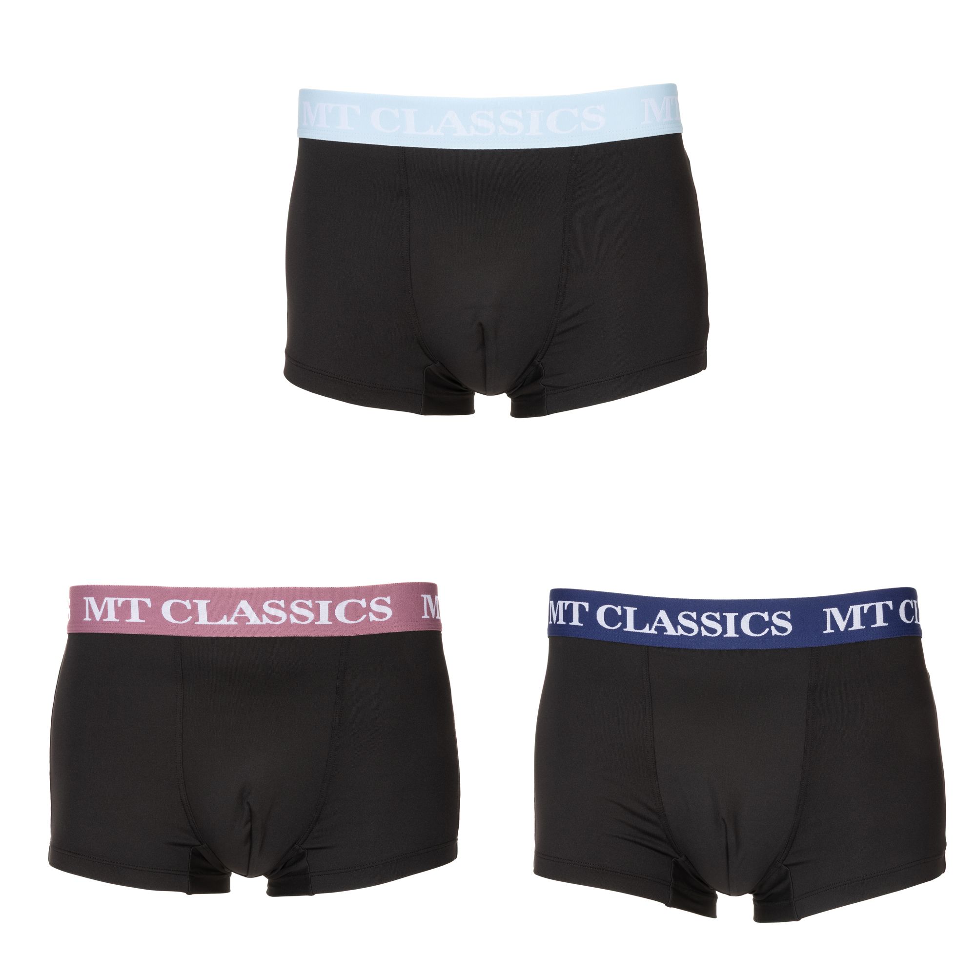 MEN'S TOUCH 3 Retropants Mikrofaser Rundumdehnbund Logoschriftzug