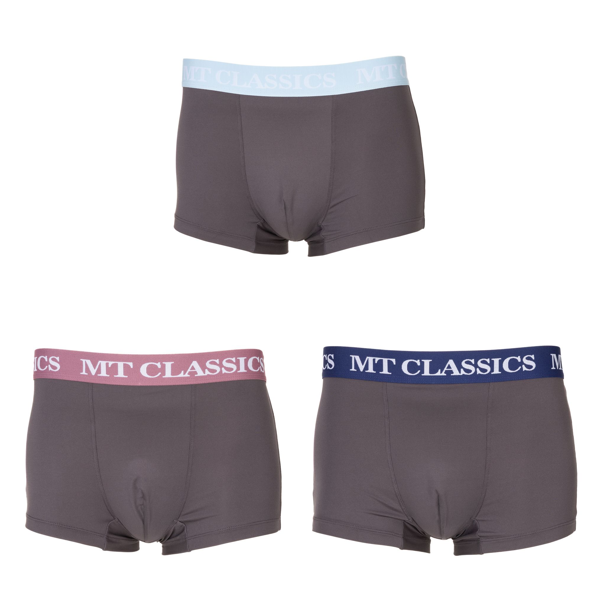 MEN'S TOUCH 3 Retropants Mikrofaser Rundumdehnbund Logoschriftzug