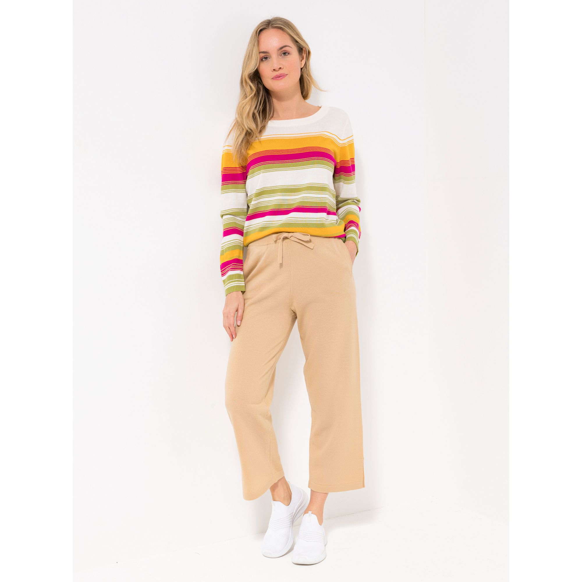 CASHMASOFT Hose, 7/8-Länge Cashmeregriff Rundumdehnbund Seitentaschen