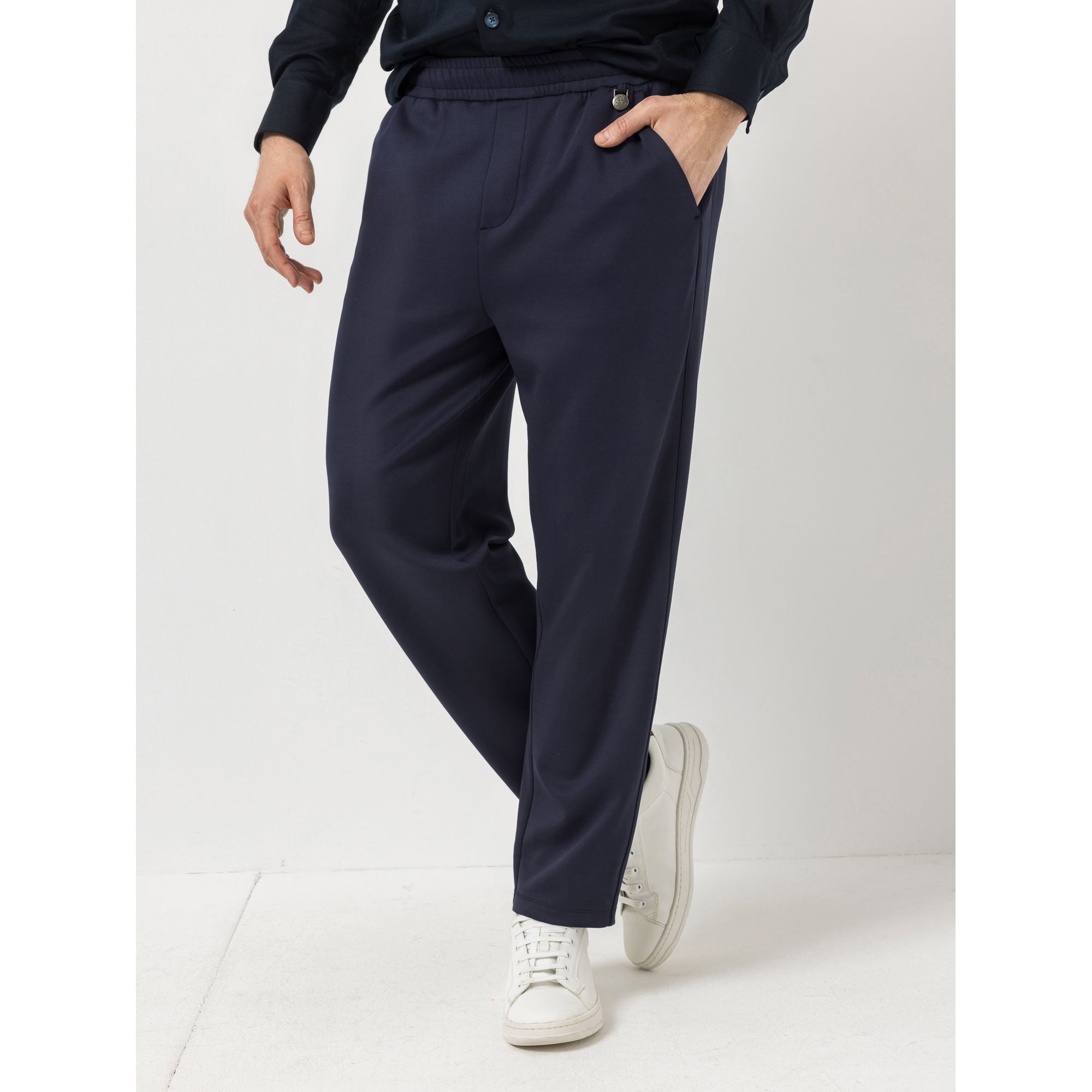 AMINATI® Herren-Hose elastischer Bund Kordelzug Eingrifftaschen