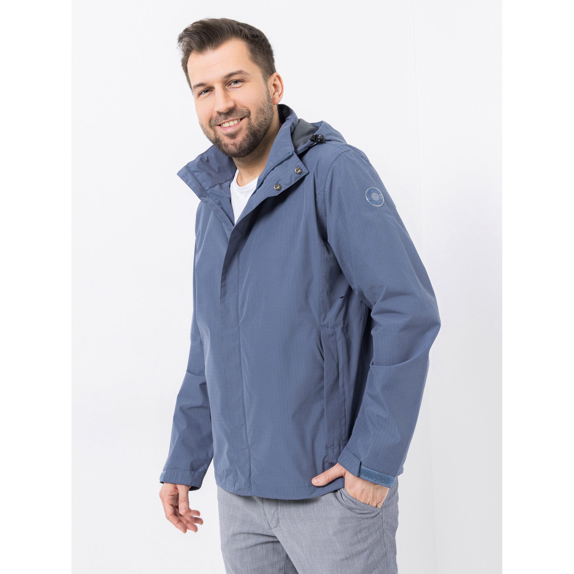 CENTIGRADE ACTIVE Herren Funktionsjacke mit versteckter Kapuze wasser- und winddicht