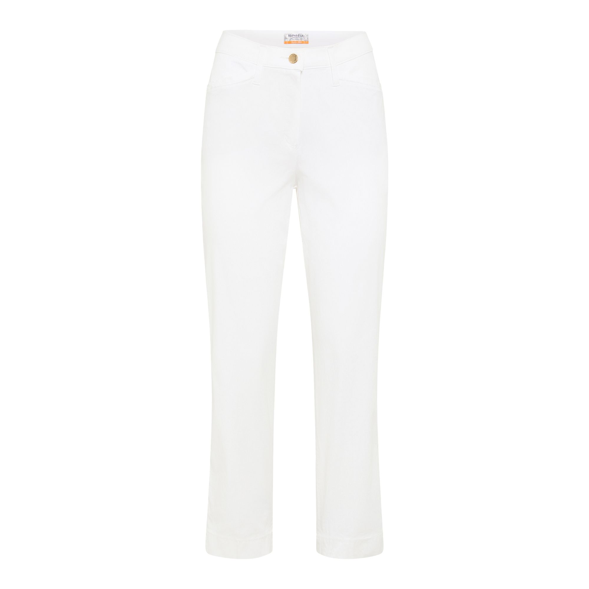 RAPHAELA BY BRAX Hose Lorella Chino-Style Magic Waist Allover-Druck