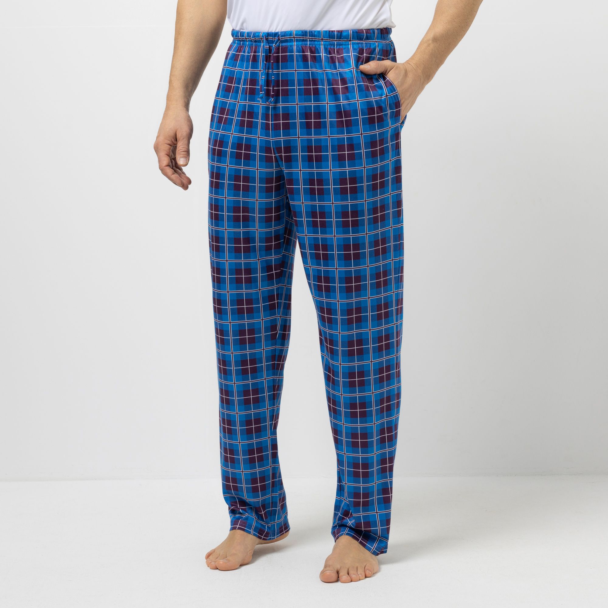 MEN'S TOUCH Hose Mikrofaser Rundumdehnbund Seitentaschen