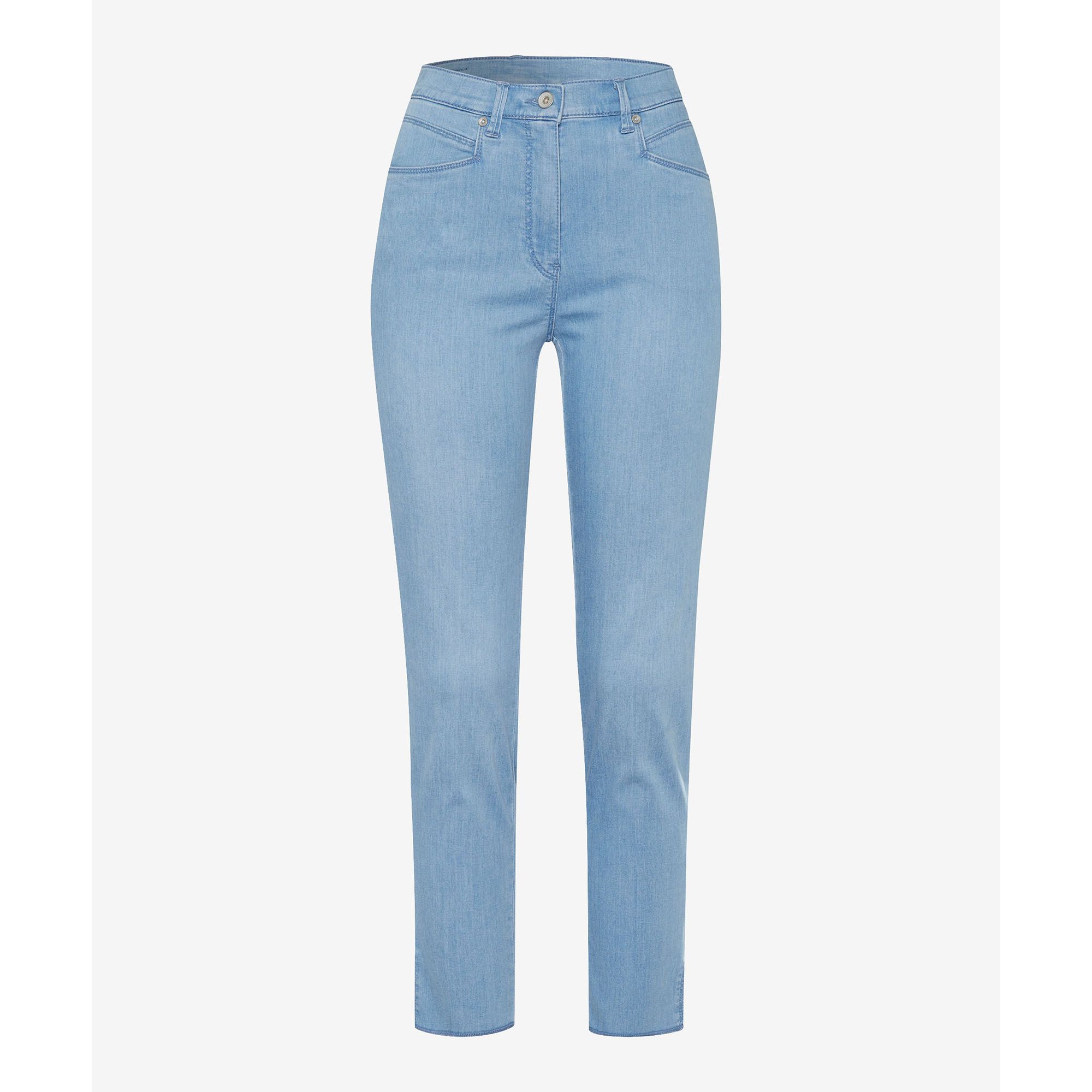 Raphaela by Brax Jeans Luca 6/8 Deko Saumschlitz Zierbänder hohe Leibhöhe