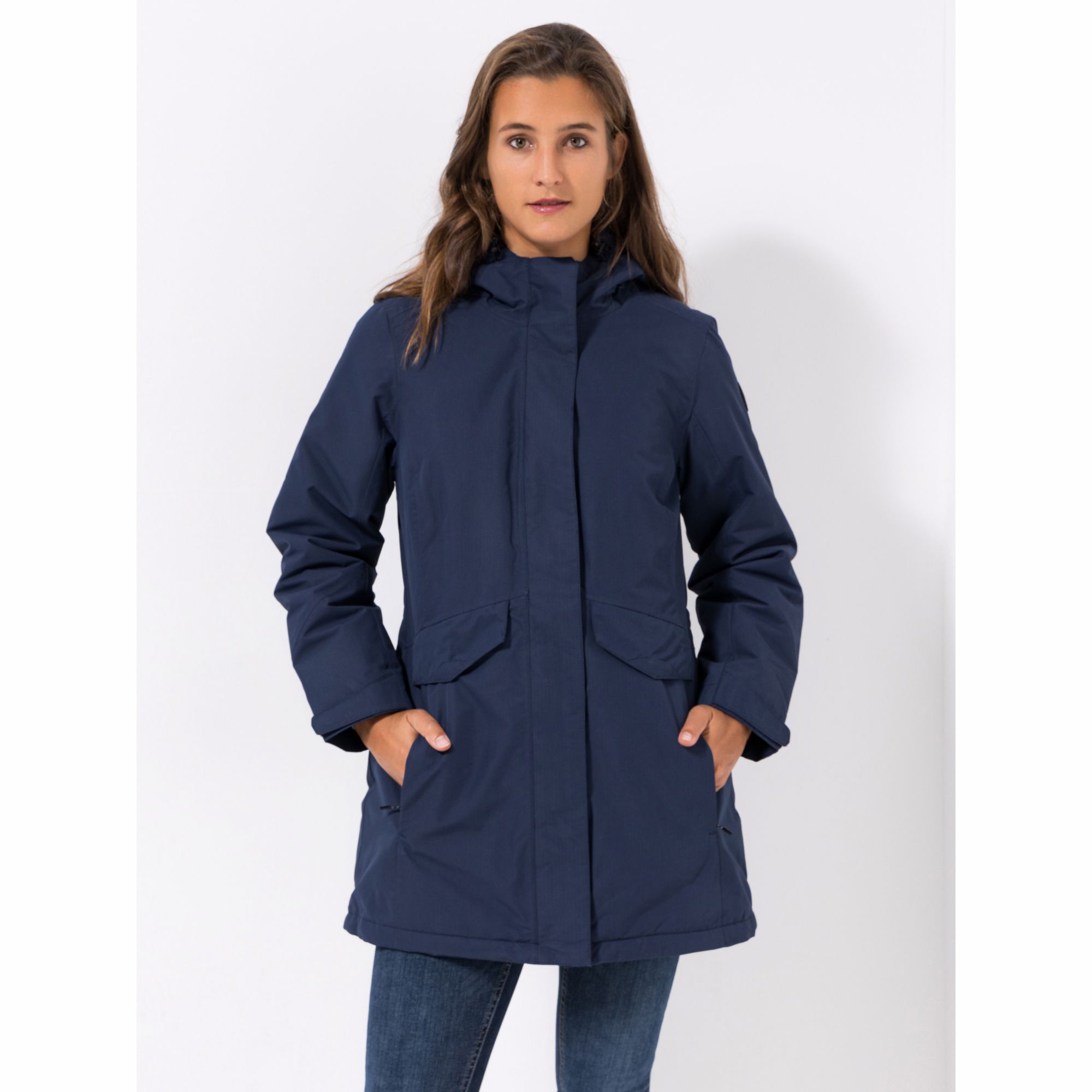 CENTIGRADE ACTIVE Funktionsparka angeschnittene Kapuze Einschubtaschen wasser-und winddicht