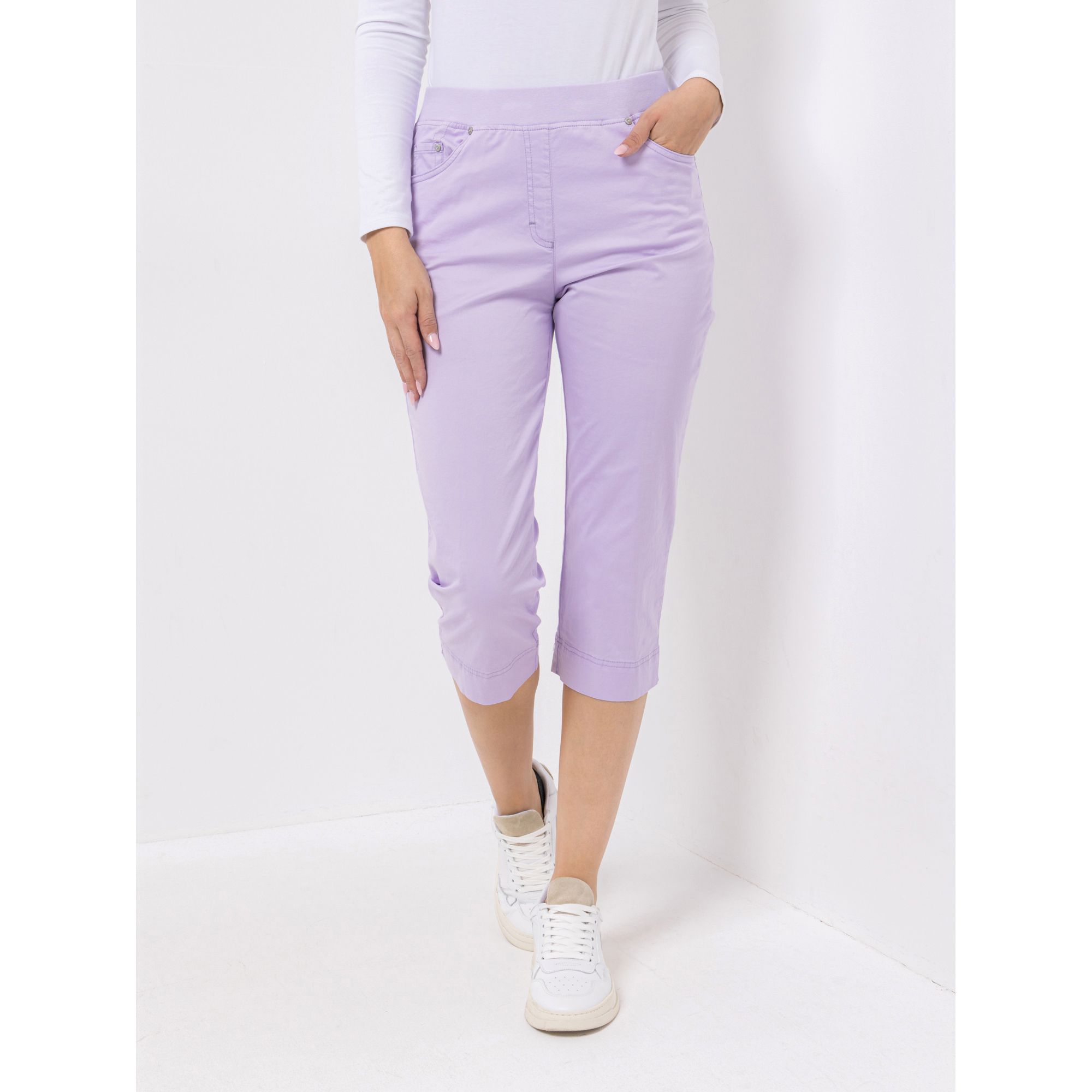 Raphaela by Brax Capri Pamina Rundumdehnbund Slim-Fit 5-Pocket-Style