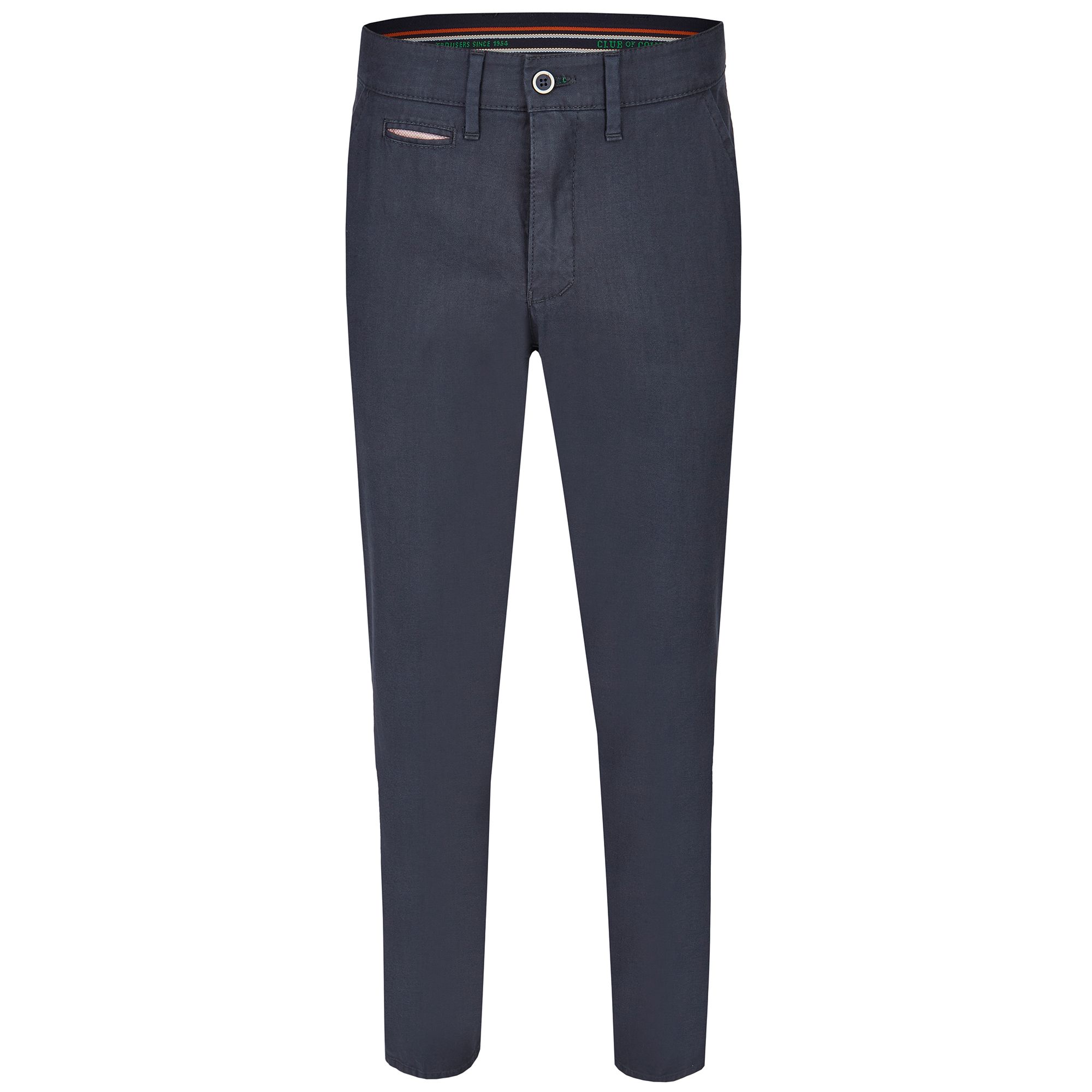 CLUB OF COMFORT® Herrenhose Garvey Chino-Style Komfortbund Leinen-Baumwoll Mix