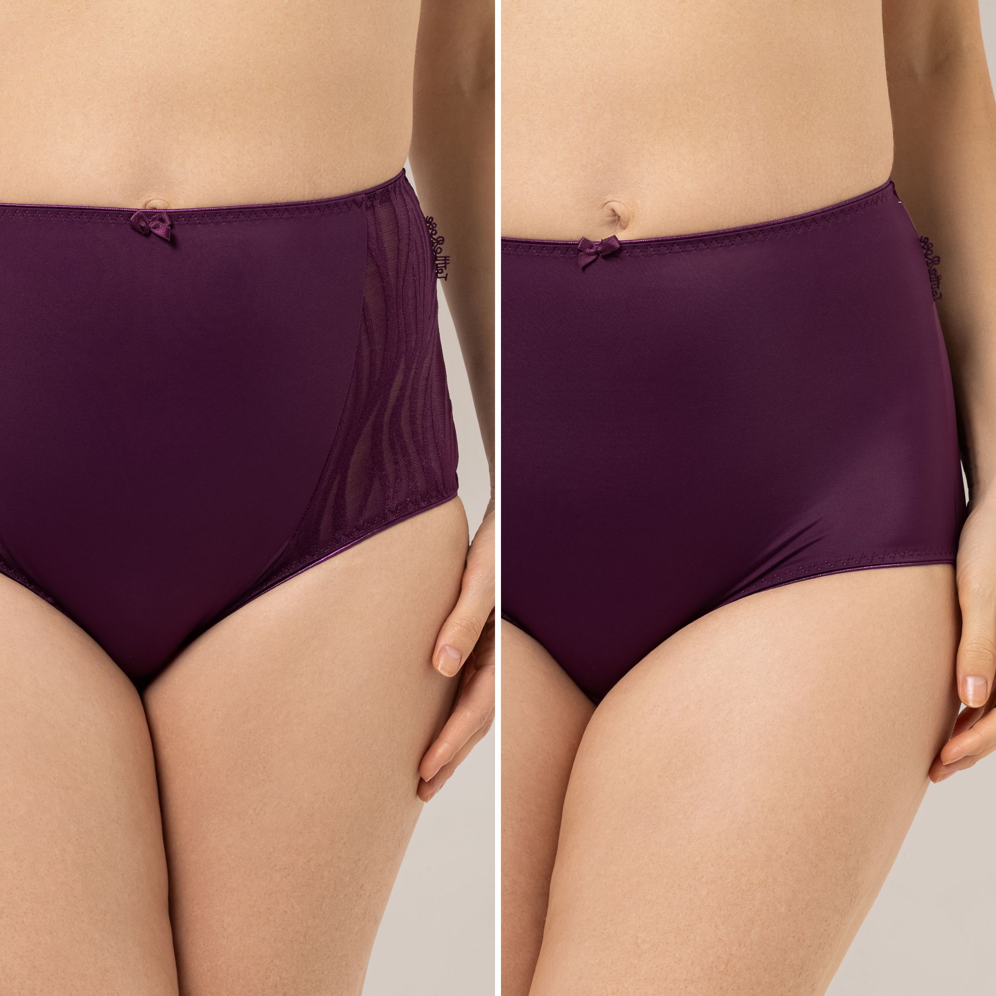 LITTLE ROSE 2 Maxislip Mikrofasermischung 1x Basic 1x Spitzendetail