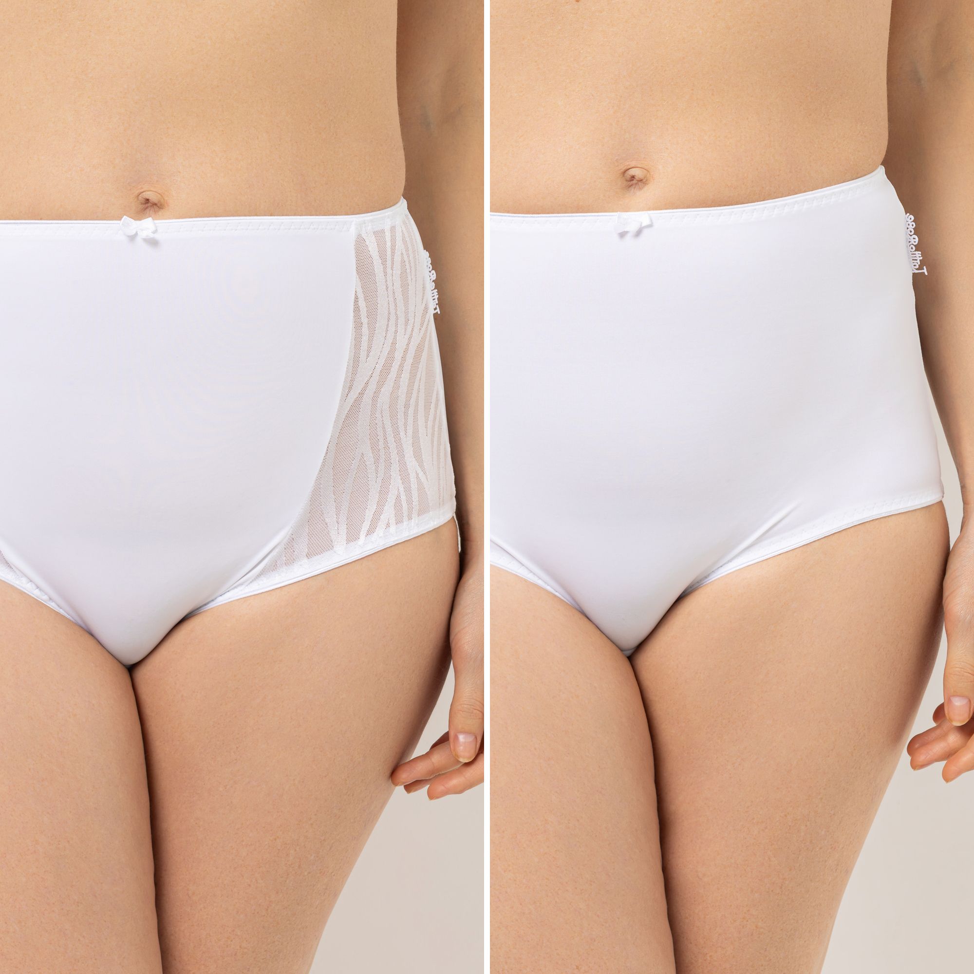 LITTLE ROSE 2 Maxislip Mikrofasermischung 1x Basic 1x Spitzendetail