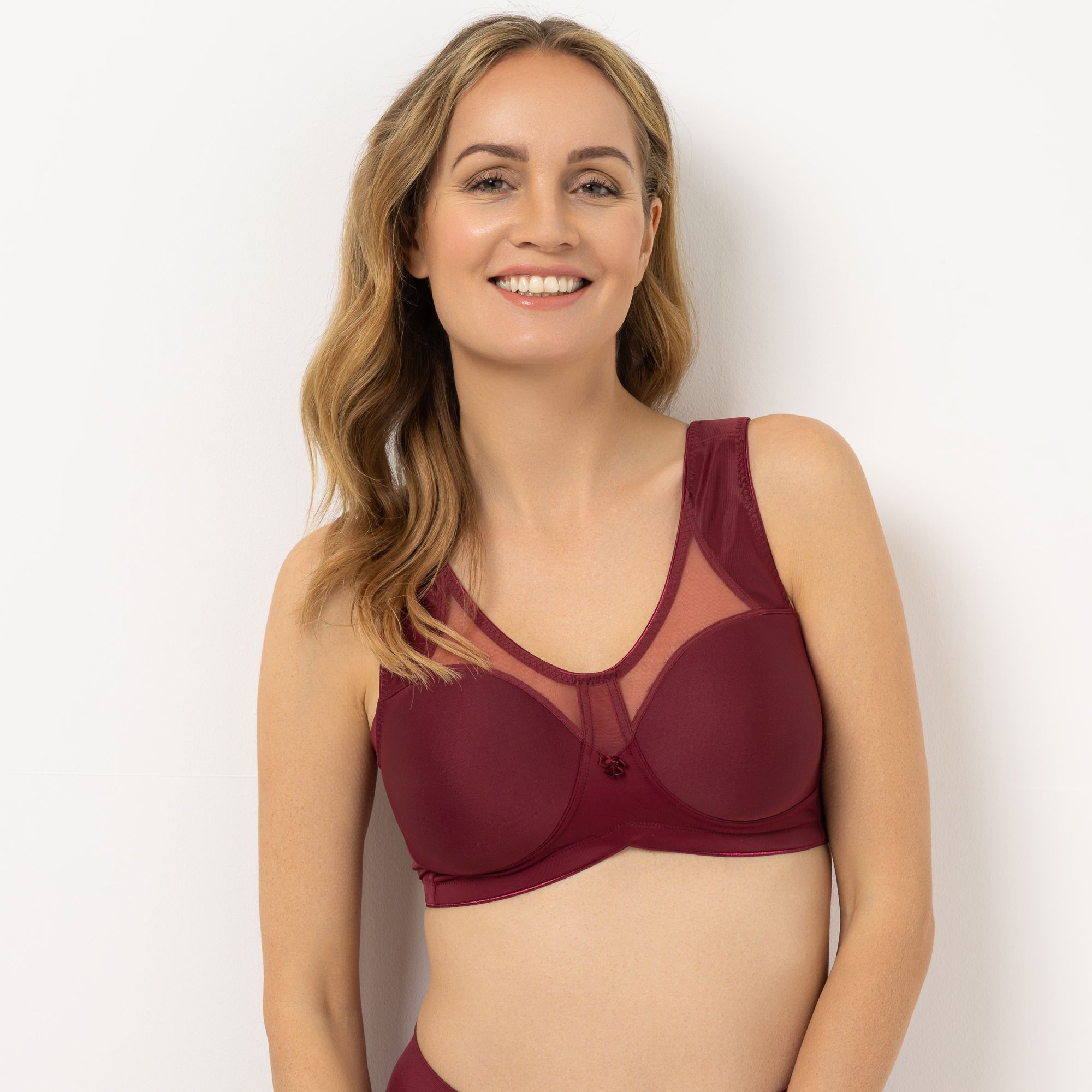 LITTLE ROSE Shirt-BH Mikrofasermischung Spacer-Technologie Basic mit Schleife