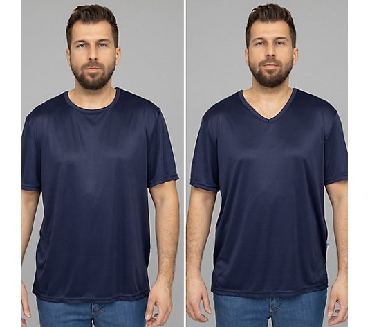 MEN'S TOUCH 2 Shirts, 1/2-Arm Mikrofaser, Marvin nachhaltig uni