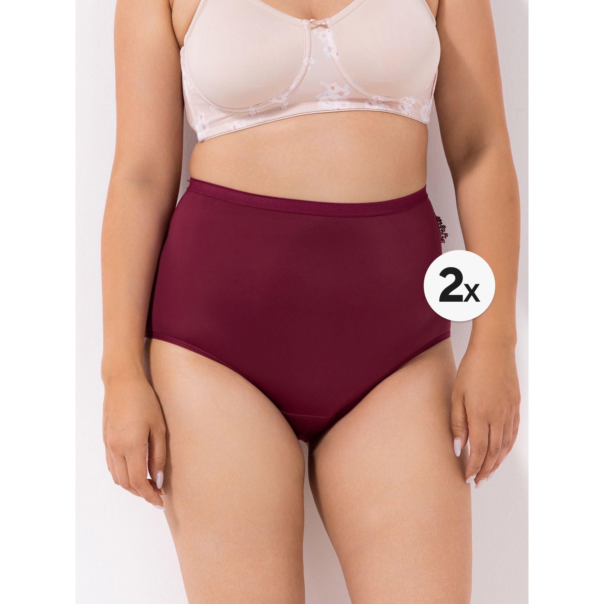 LITTLE ROSE 2 Funktions-Maxislips Mikrofaser Blasenschwäche uni