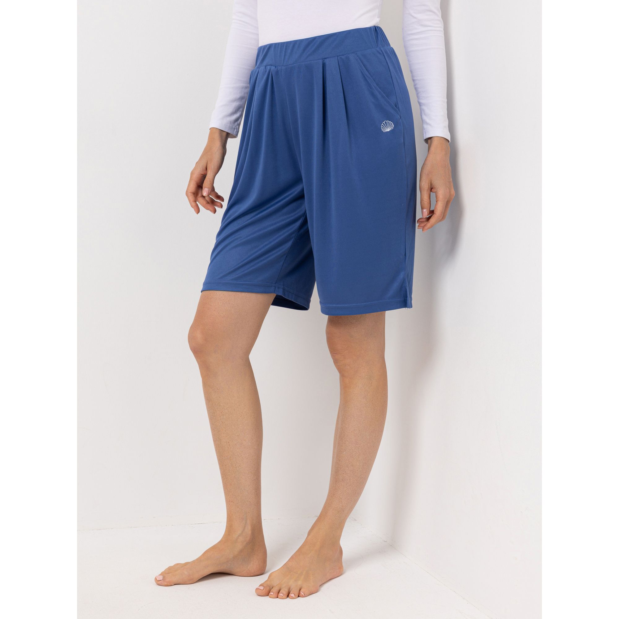 JERYMOOD HOMEWEAR Bermuda-Shorts Mikrofaser Rundumdehnbund Seitentaschen
