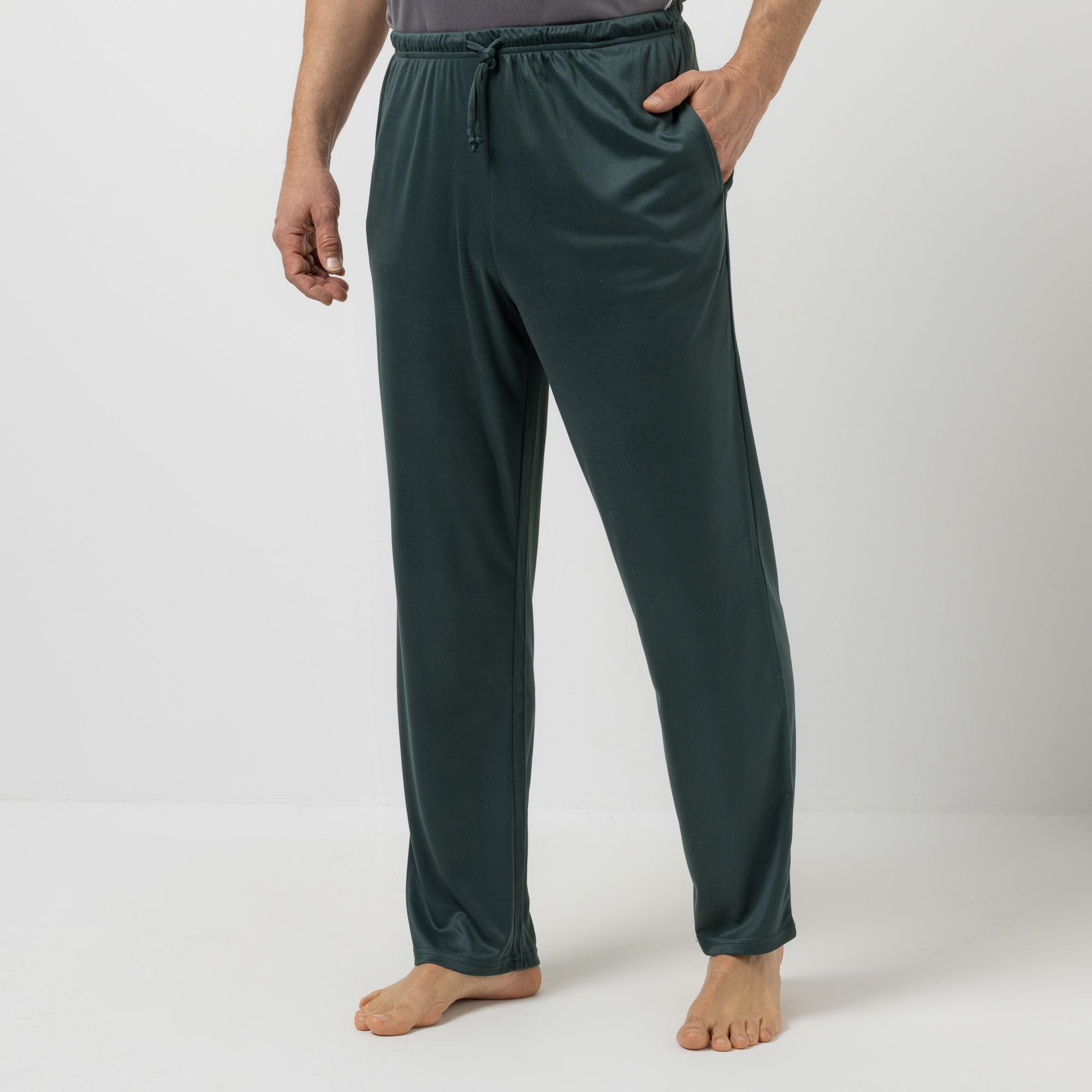 MEN'S TOUCH Hose Mikrofaser Seitentaschen Rundumdehnbund