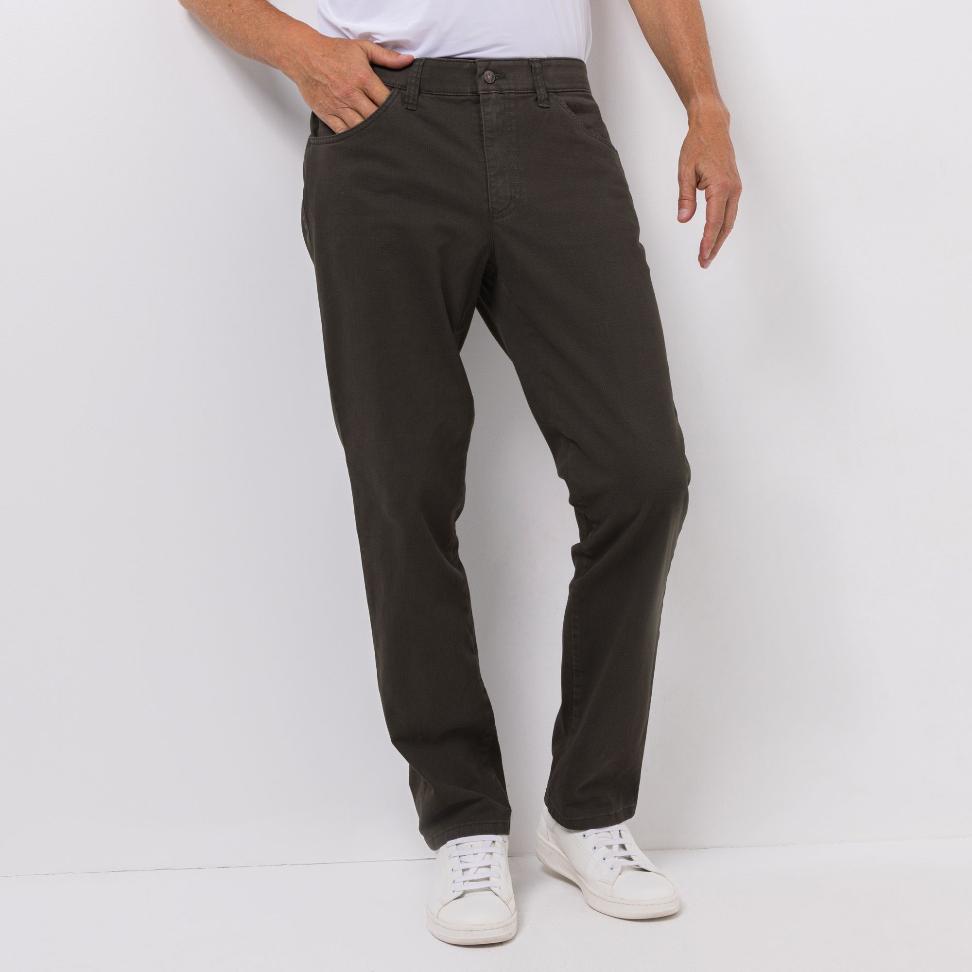 CLUB OF COMFORT® Herrenhose Marvin 5-Pocket-Style Komfortbund Münztasche