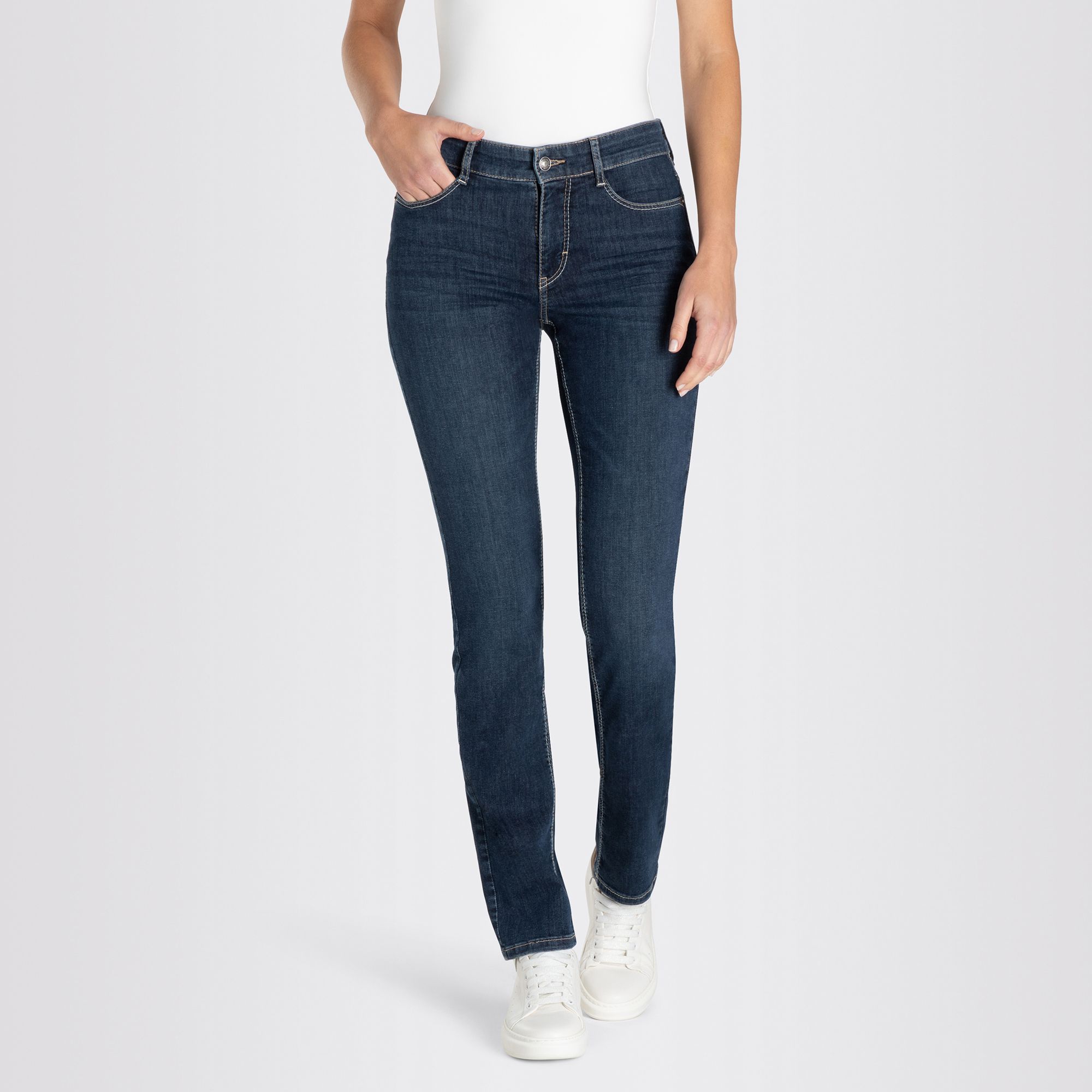 MAC Jeans Dream Wonder 5-Pocket-Style normale Leibhöhe gerades Bein