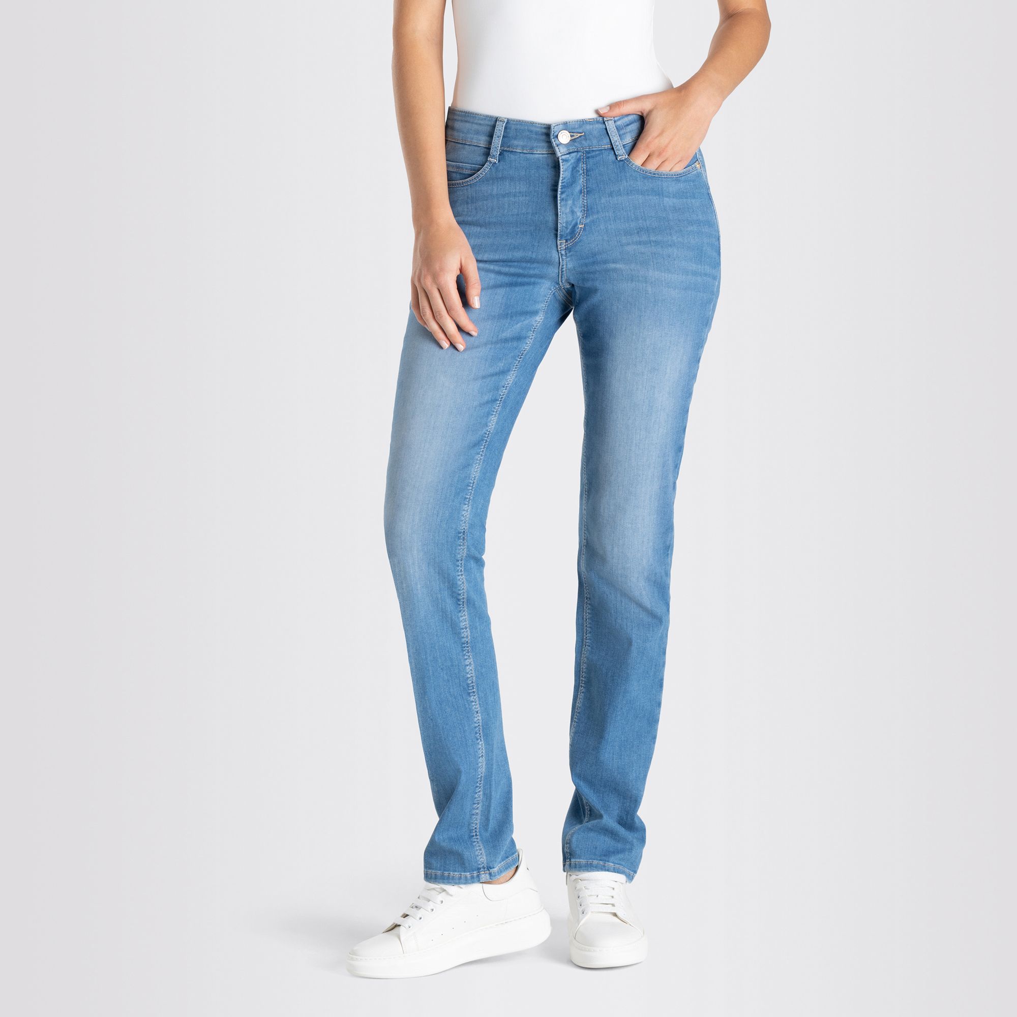 MAC Jeans Dream Wonder 5-Pocket-Style normale Leibhöhe gerades Bein