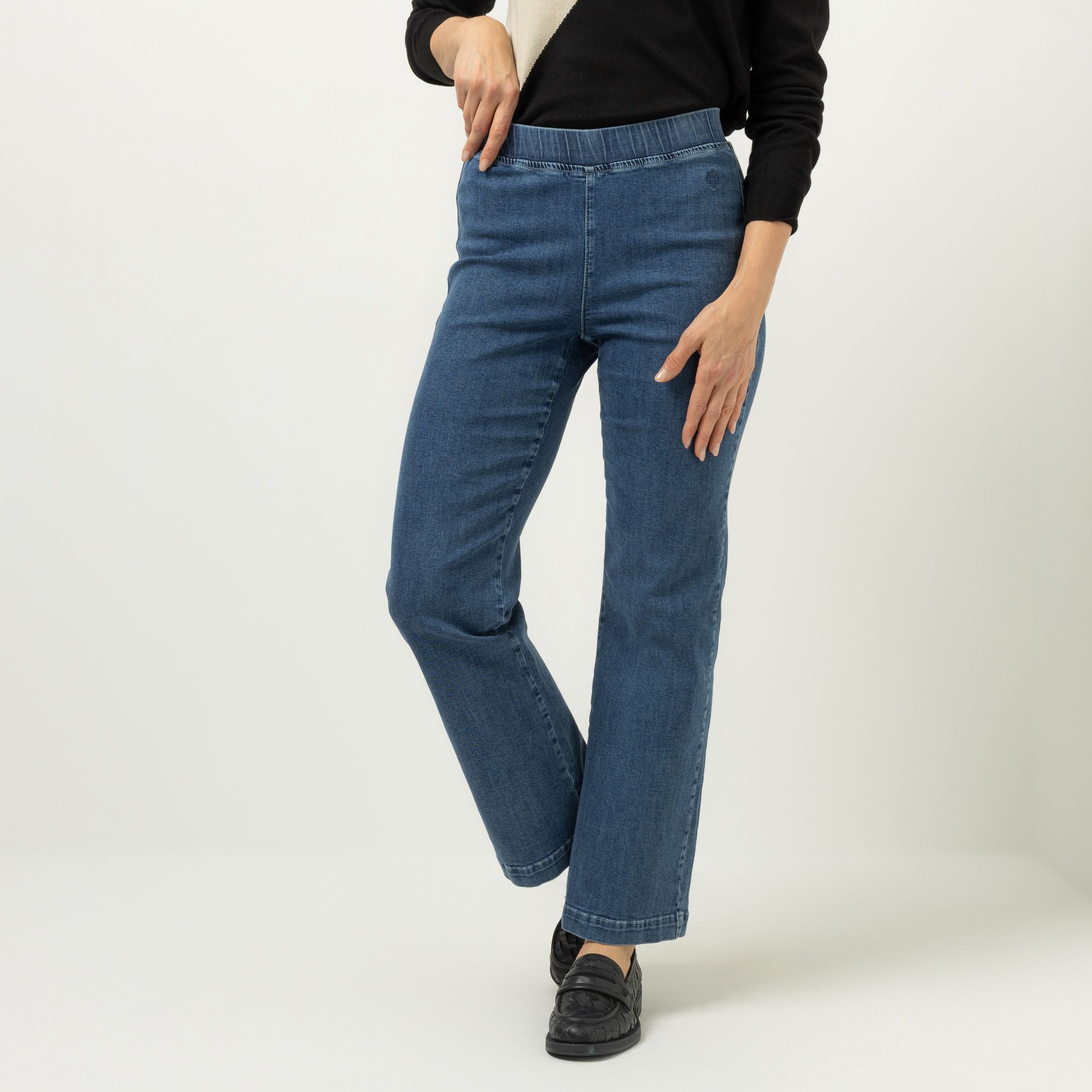 AMINATI® Jeggings Rundumdehnbund gerades Bein elastische Ware