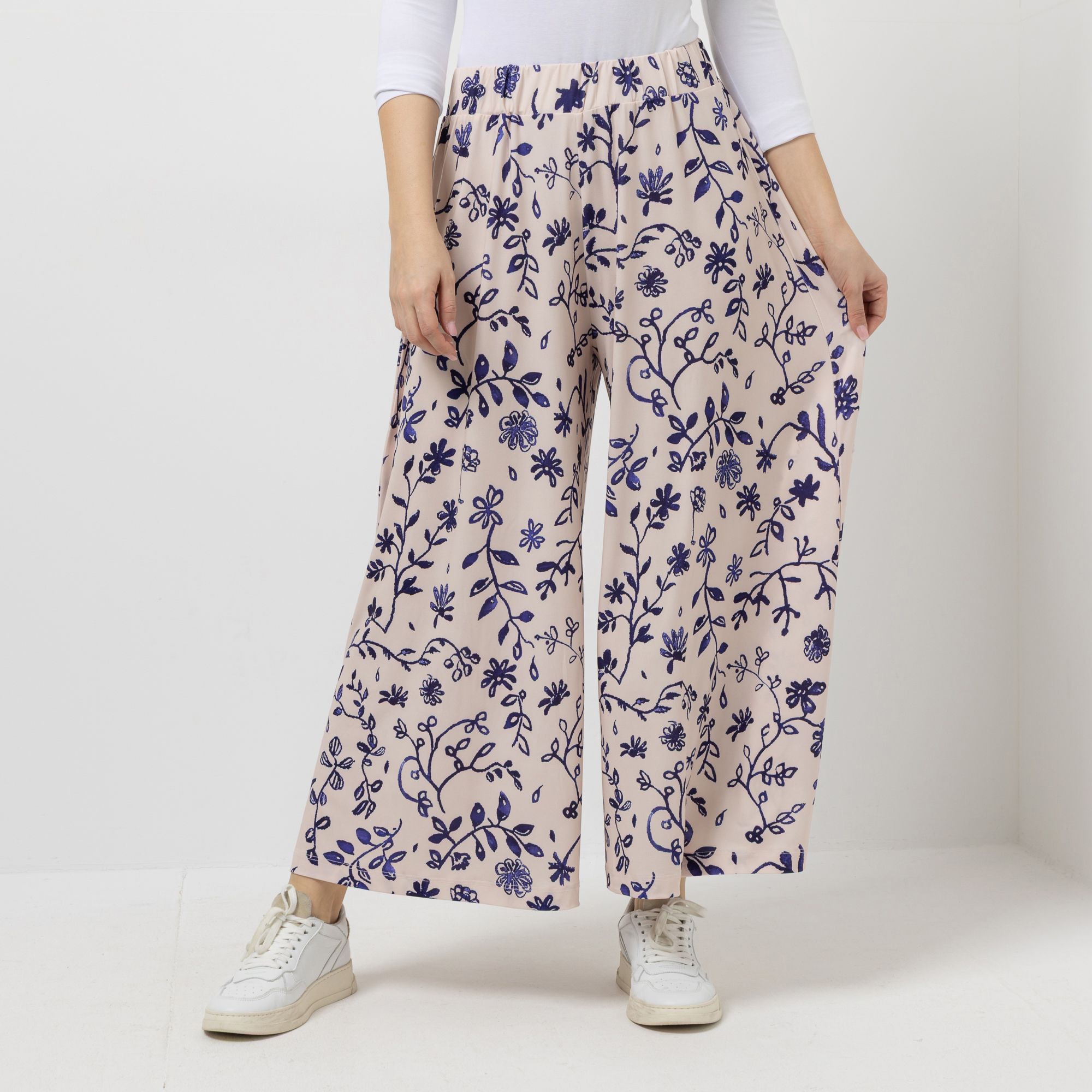 IN-PRINT Hosenrock 7/8-Länge Rundumdehnbund bedruckt