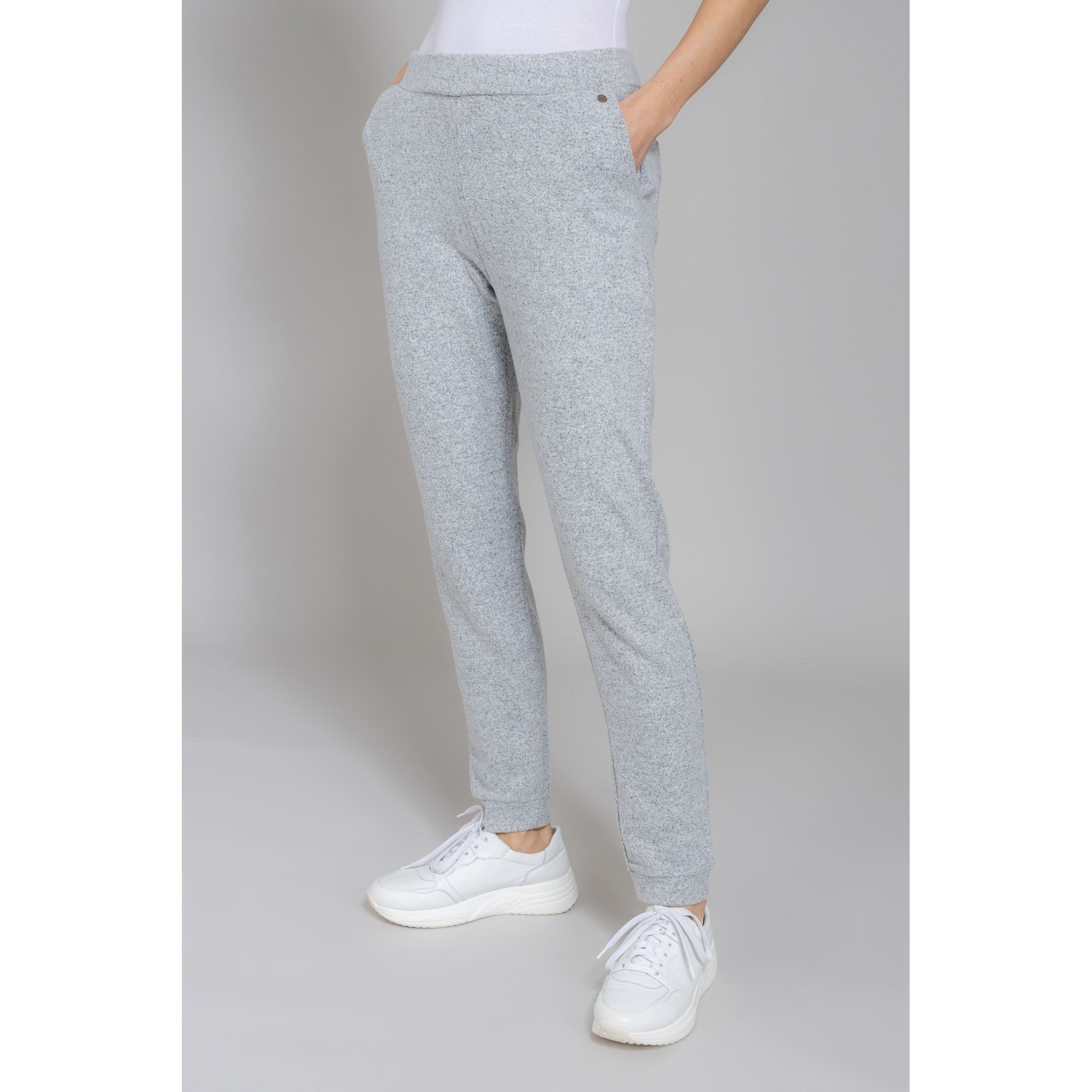 LYLA Homewear Hose Soft Touch knöchellang Seitentaschen