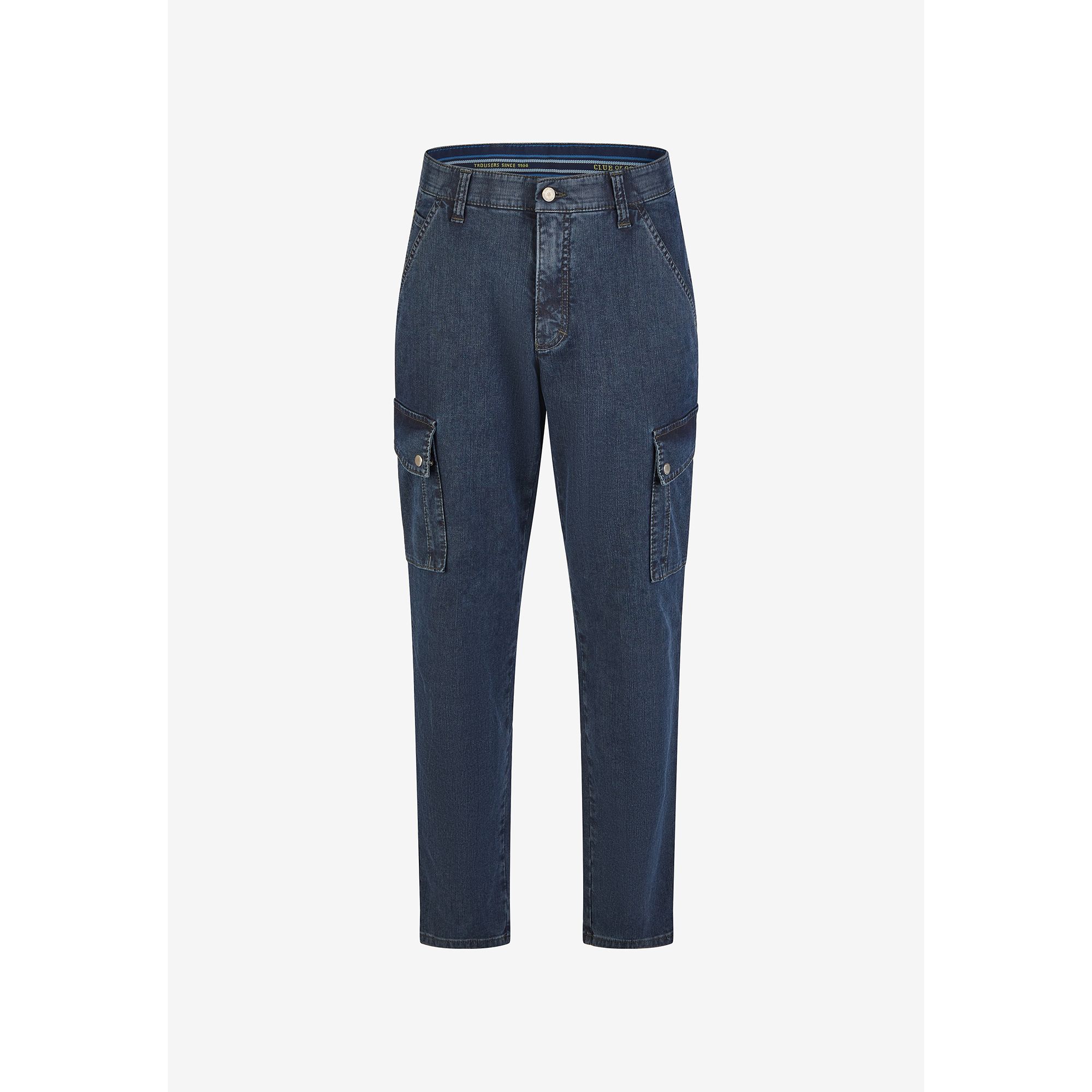 CLUB OF COMFORT® Hose Tango Cargo-Style High-Stretch Denim-Struktur