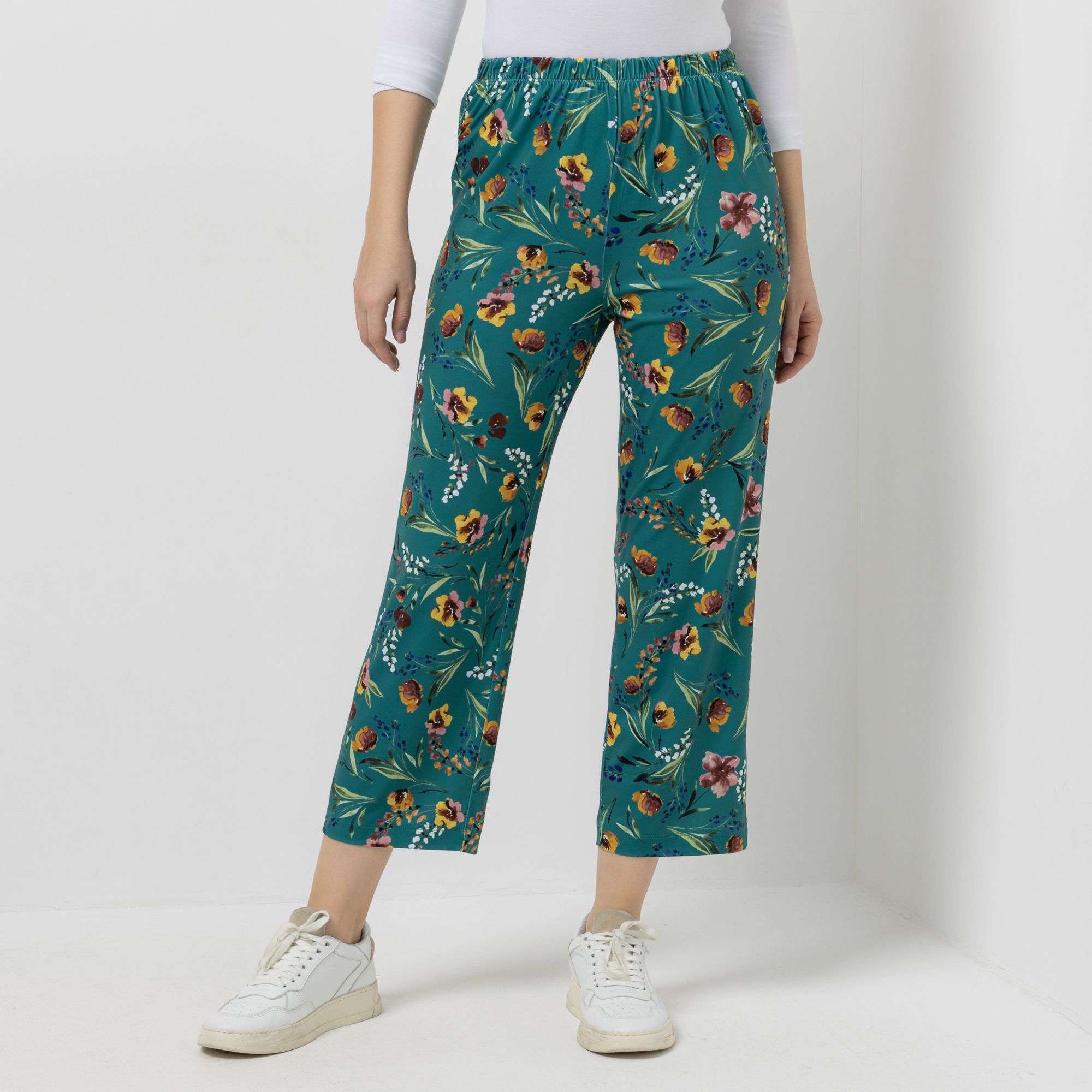 IN-PRINT Hose, 7/8-Länge Rundumdehnbund bedruckt