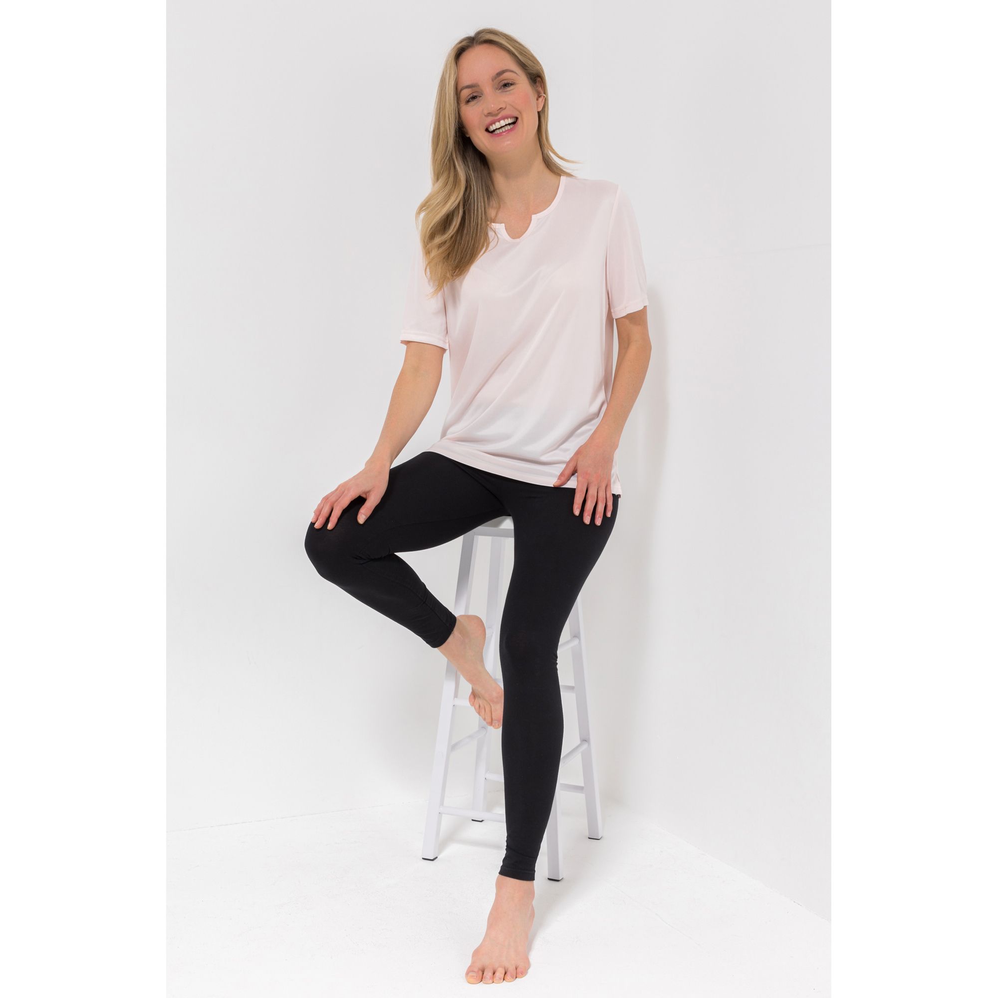 JERYMOOD HOMEWEAR Shirt Mikrofaser 1/2-Arm uni