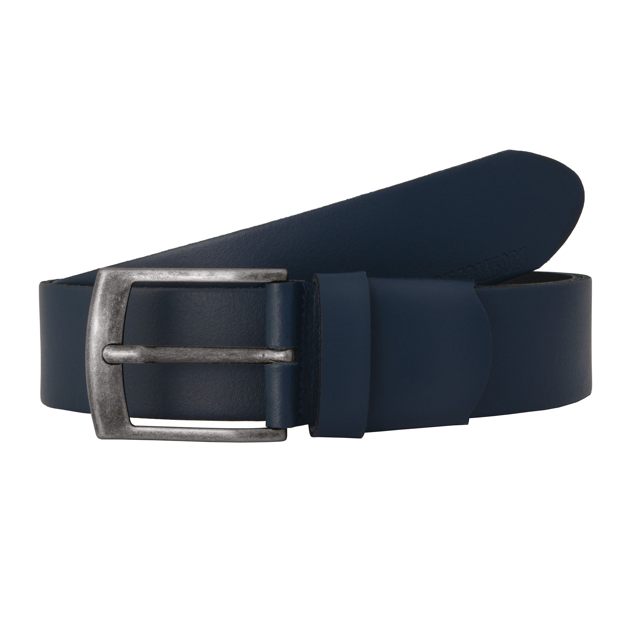 CLUB OF COMFORT® Gürtel echt Leder Breite ca. 4cm Schnalle silberfarben