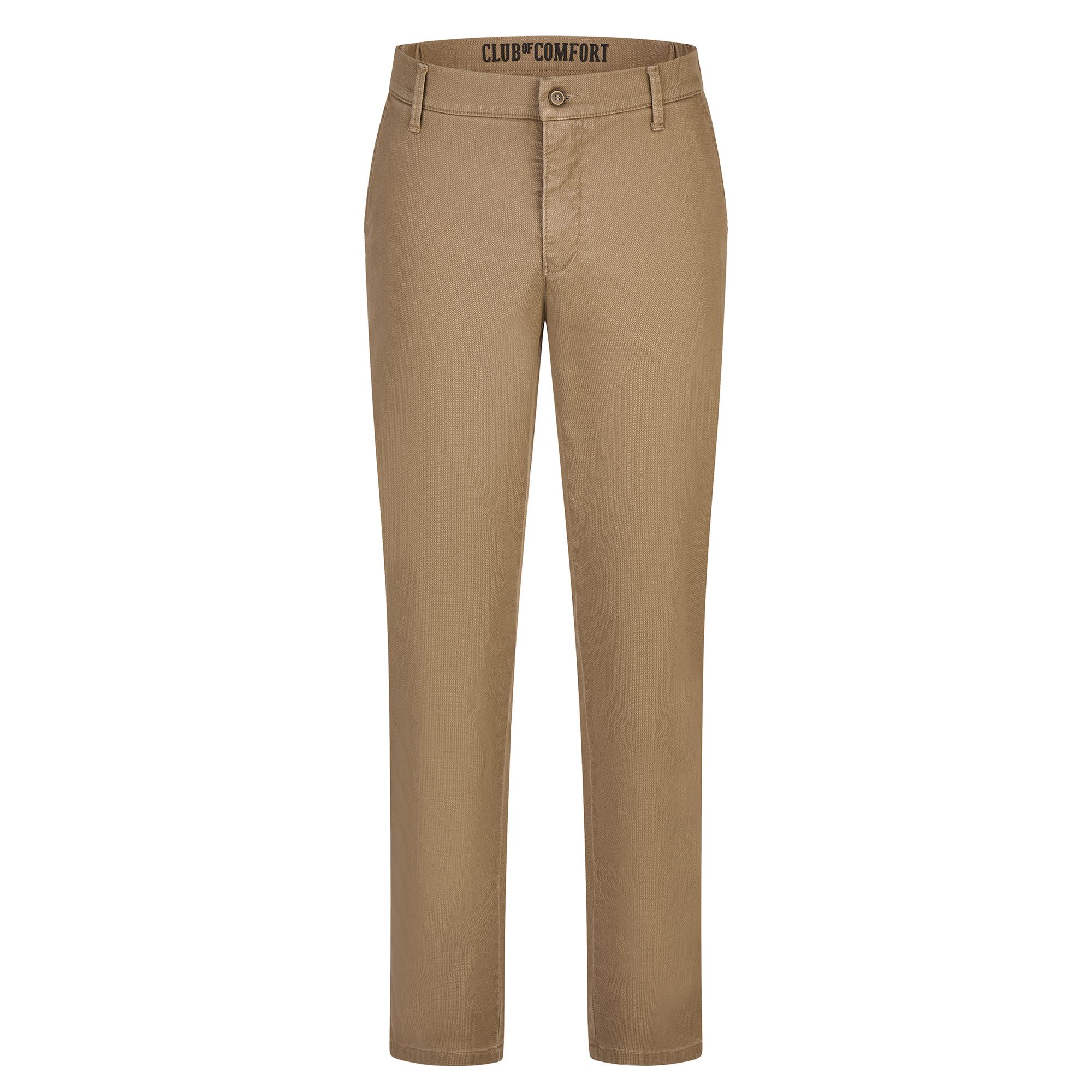 CLUB OF COMFORT® Herrenhose Foxx Chino Style Hemdstopper High-Stretch