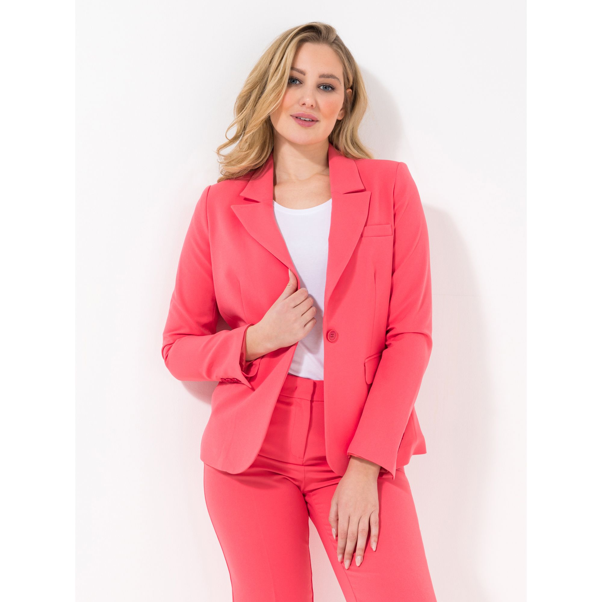 LOVELY SISTERS® Blazer, 1/1-Arm Reverskragen 1 Knopf 2 Pattentaschen