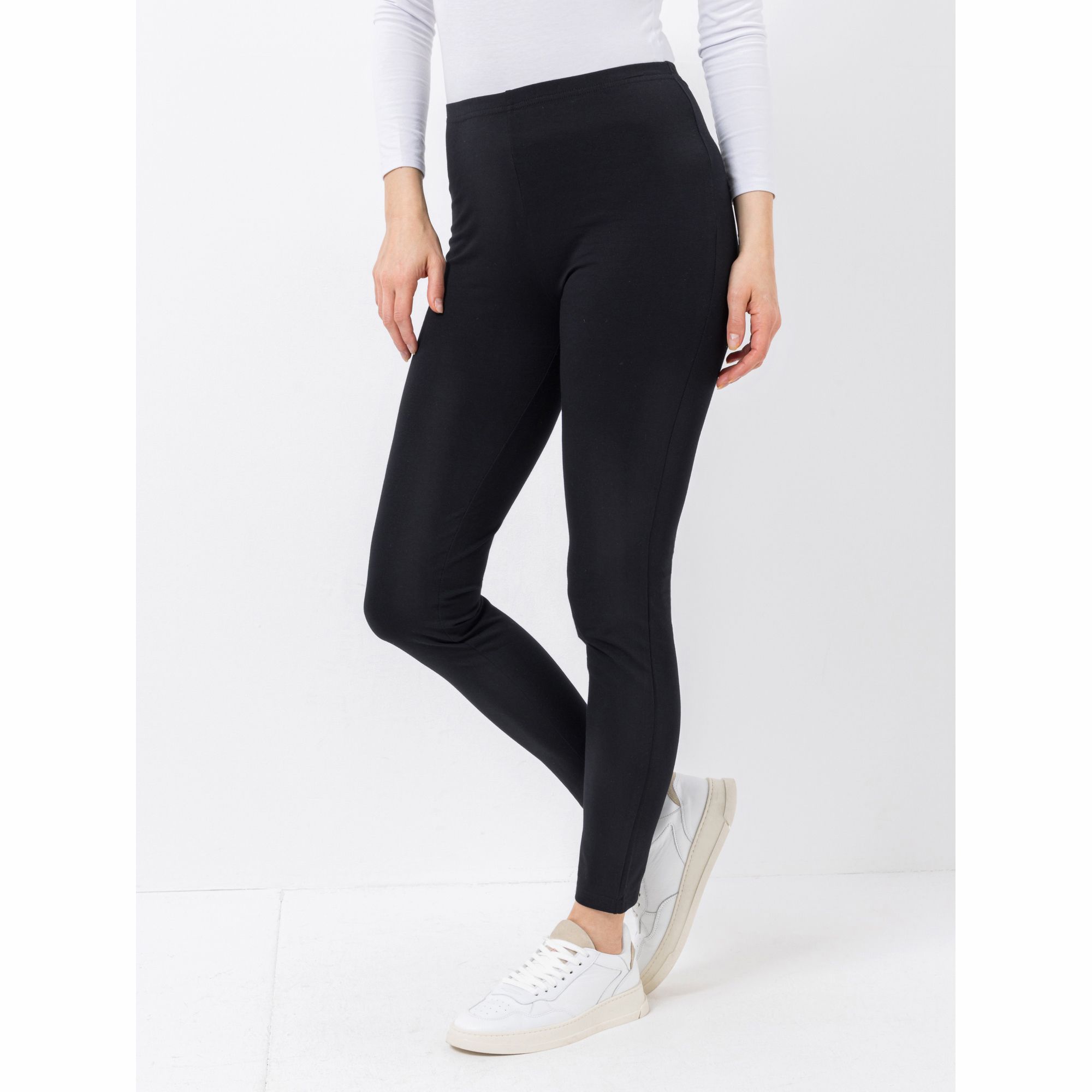 Green Cotton by Peter Hahn Leggings, 1/1-Länge Style Mathilde Rundumdehnbund