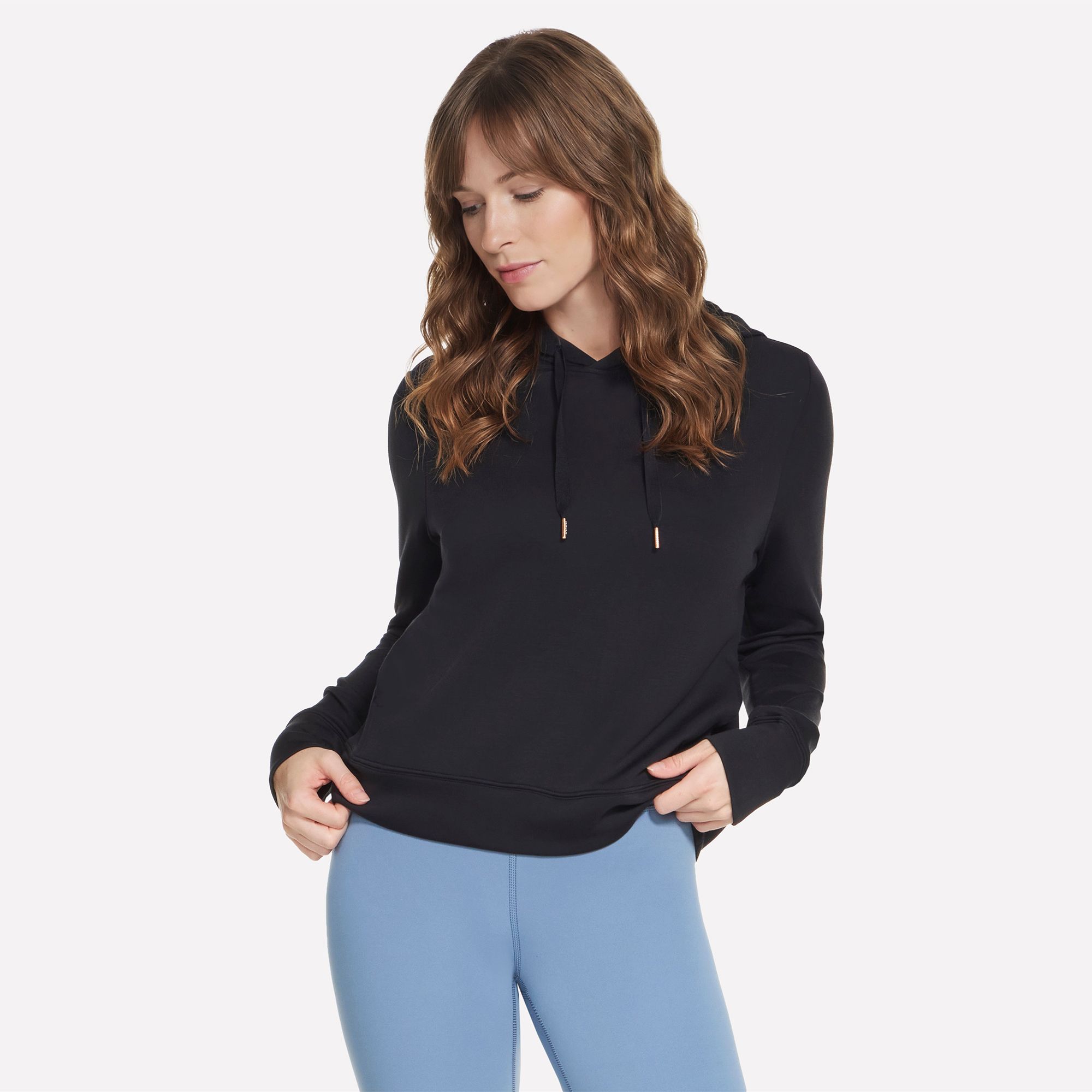 SKECHERS Damen-Sweatshirt mit Kapuze Skechluxe Elevate 1/1-Arm