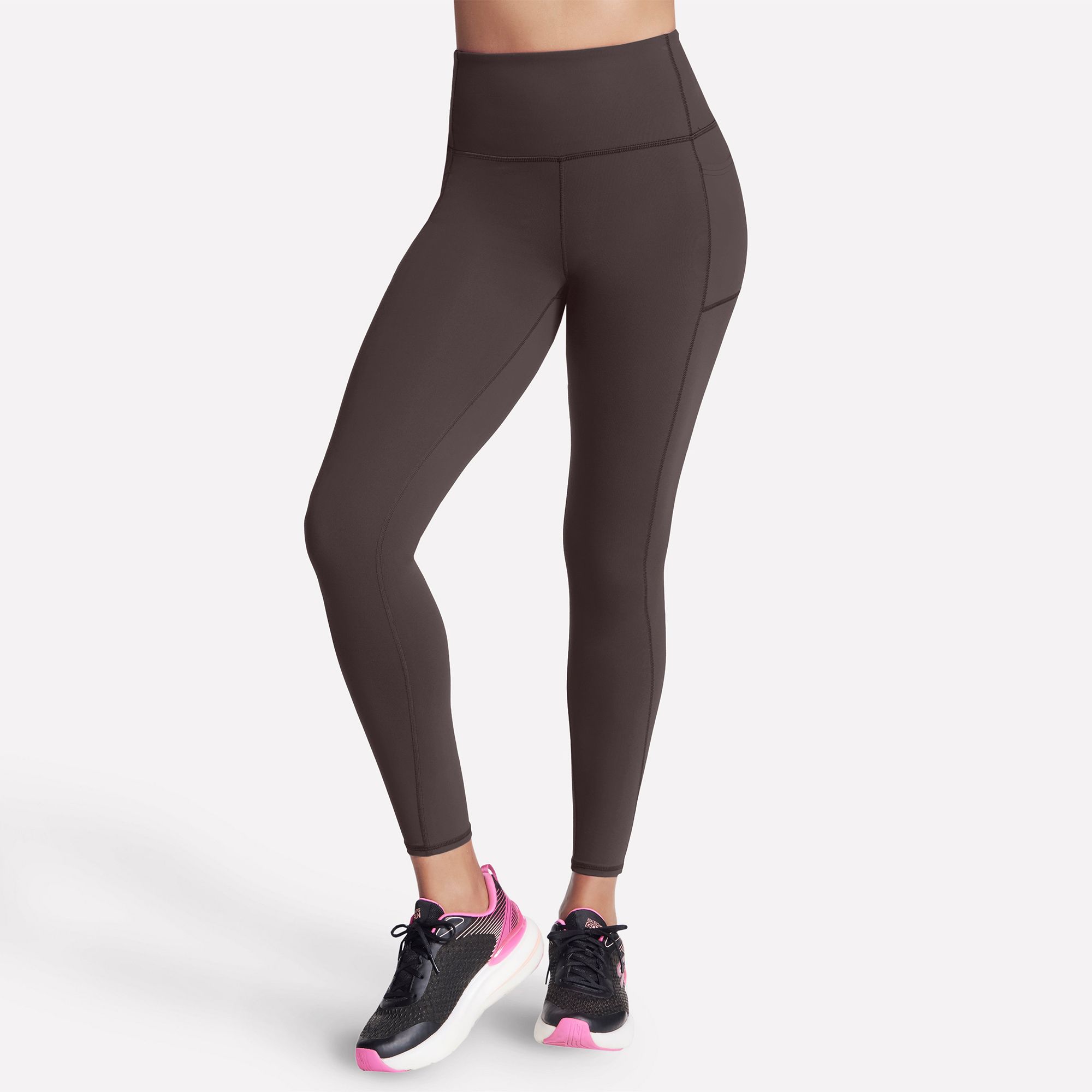 SKECHERS Damen-Leggings Go Walk 1/1-Länge Hohe Taille