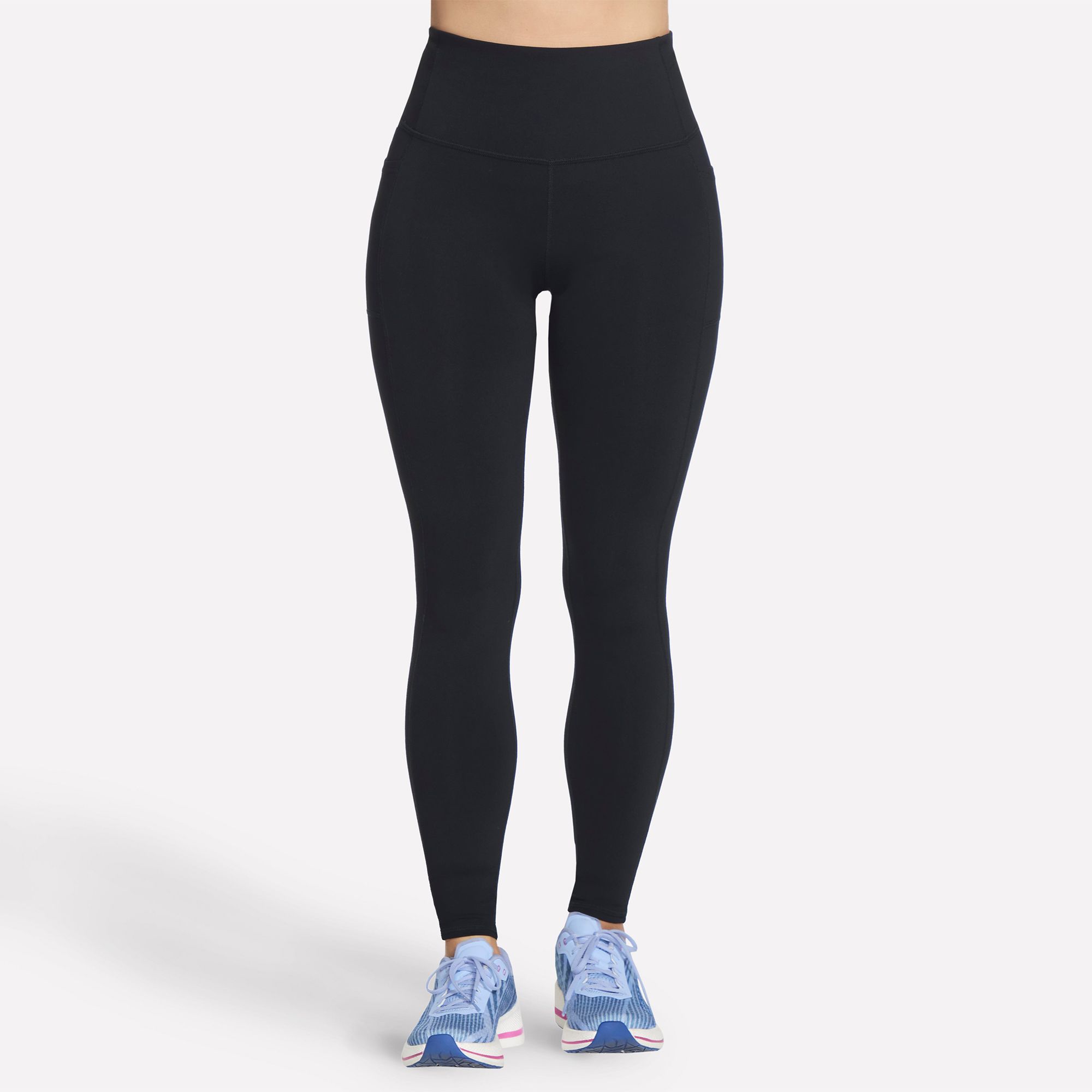 SKECHERS Damen-Leggings Go Walk 1/1-Länge Hohe Taille