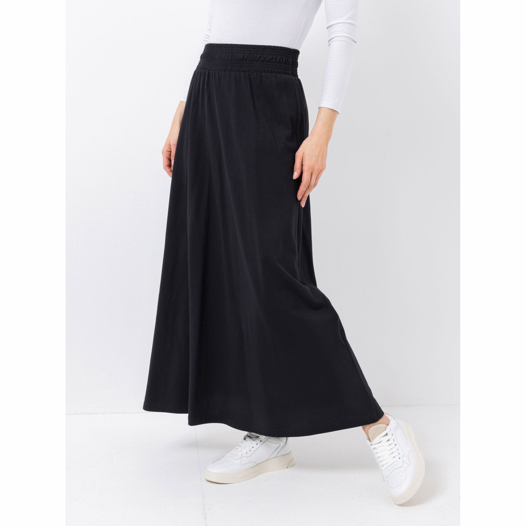 Green Cotton by Peter Hahn Rock, lang Style Inga Rundumdehnbund