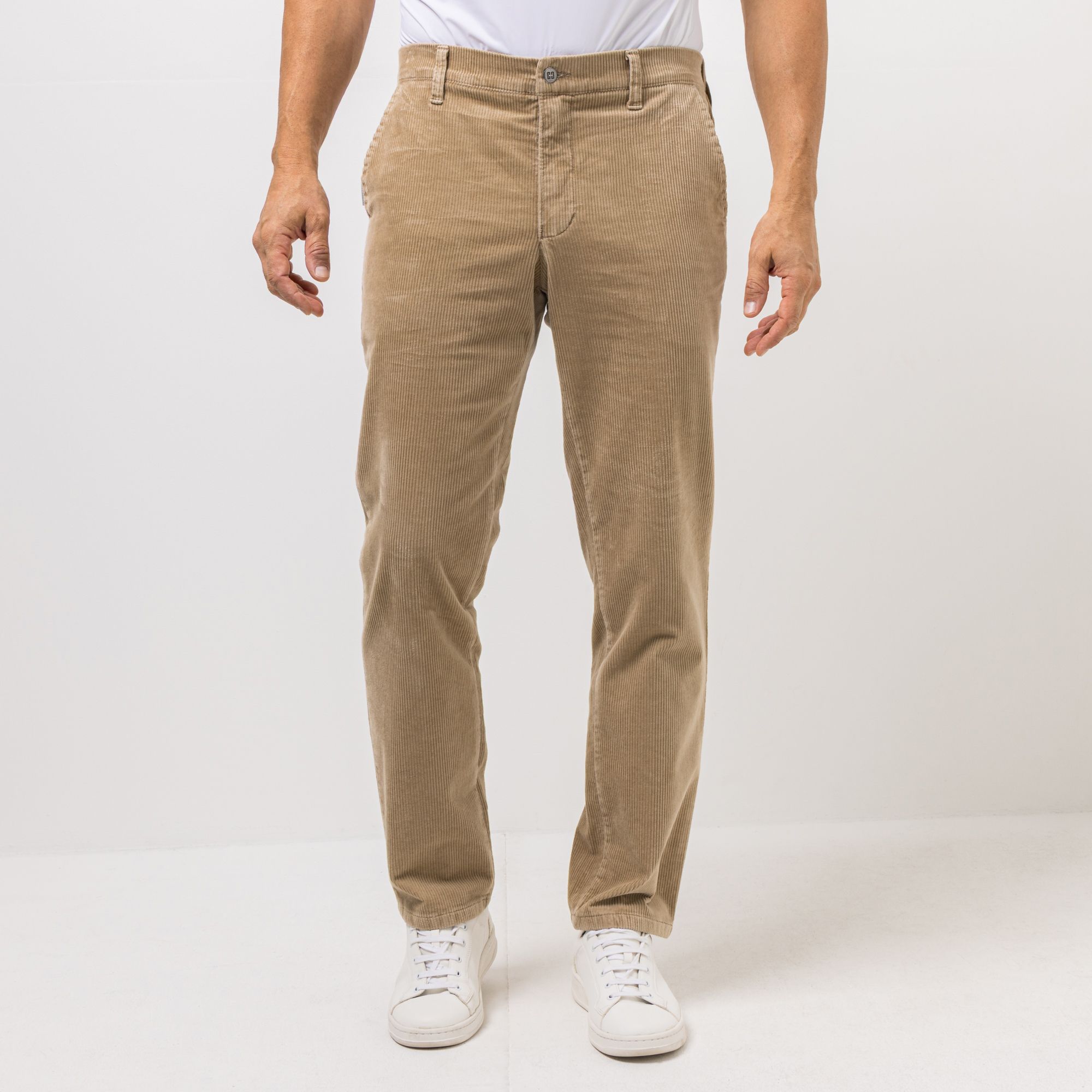 CLUB OF COMFORT® Herrenhose Foxx Chino-Style Raffbund High-Stretch