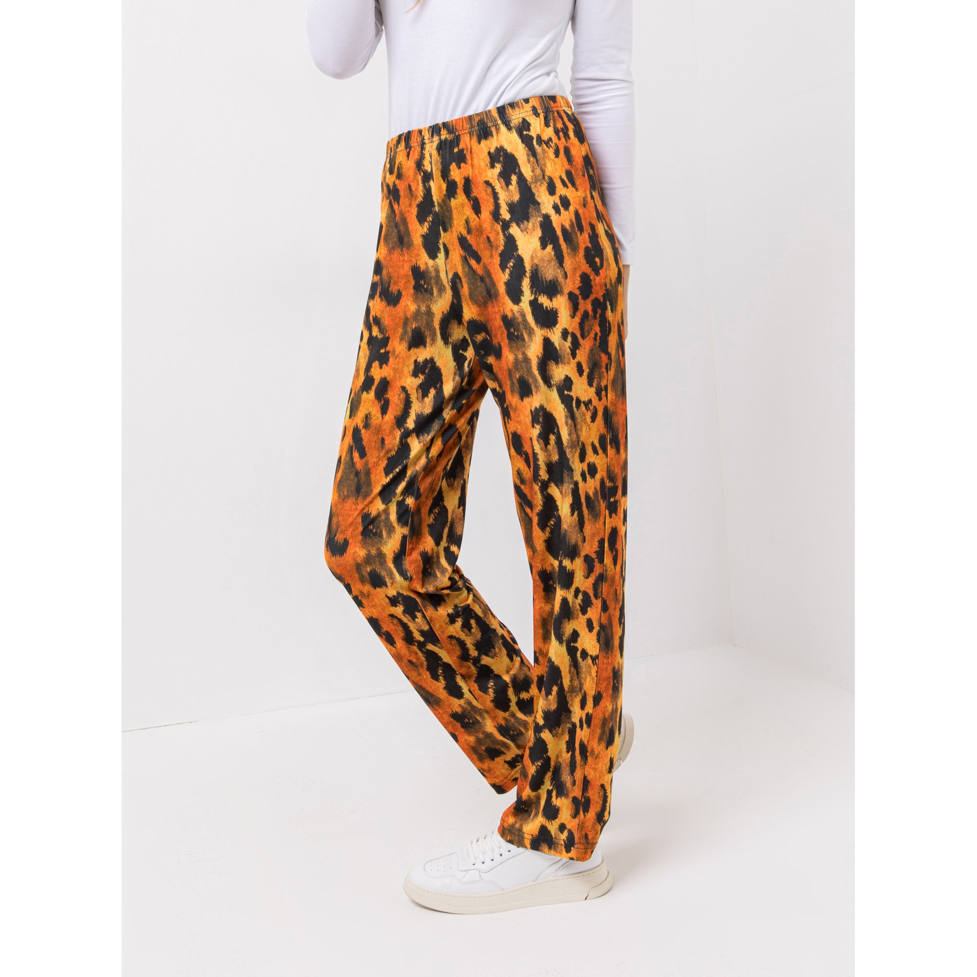 IN-PRINT Hose 1/1-Länge Rundumdehnbund bedruckt