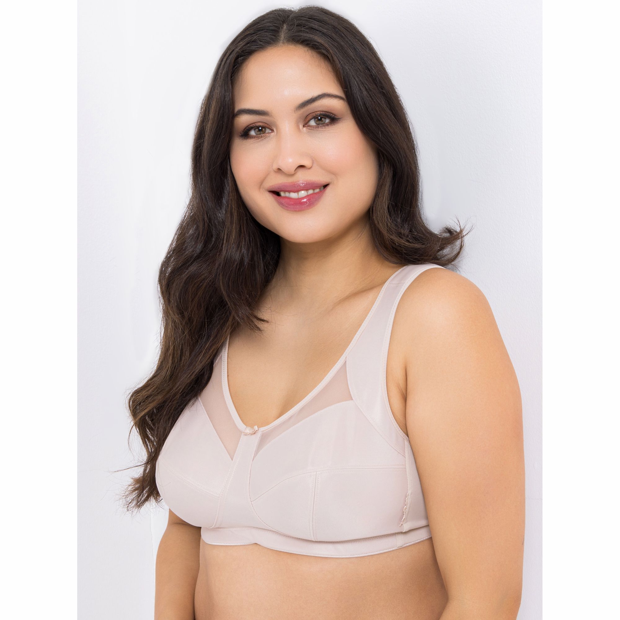 LITTLE ROSE Entlastungs-BH Mikrofasermischung Passform Lady Basic