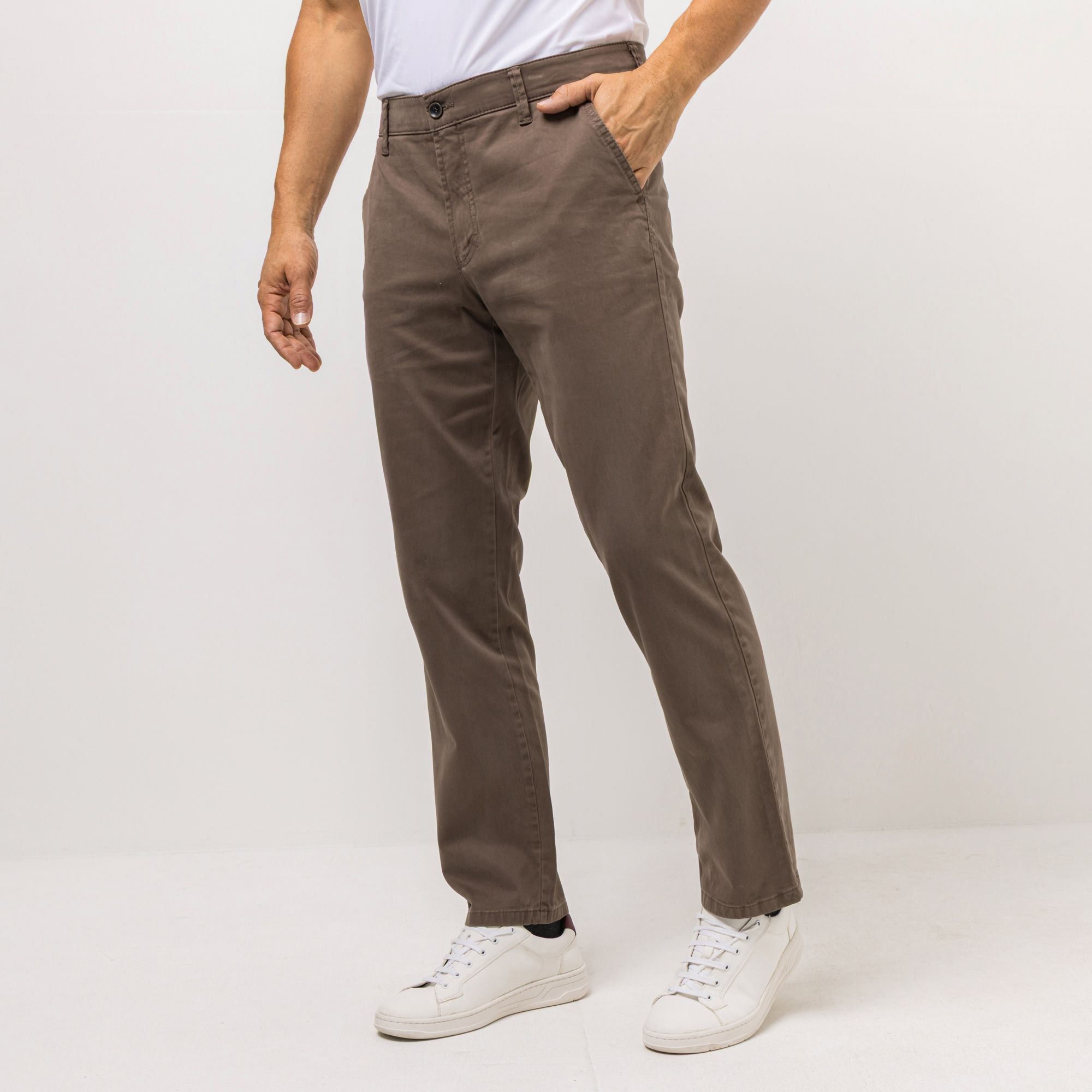 CLUB OF COMFORT® Herrenhose Garvey Chino-Style Komfortbund High-Stretch