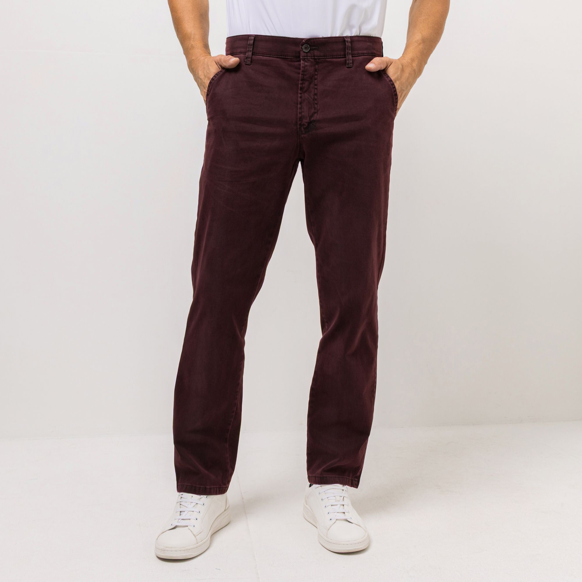 CLUB OF COMFORT® Herrenhose Garvey Chino-Style Komfortbund High-Stretch