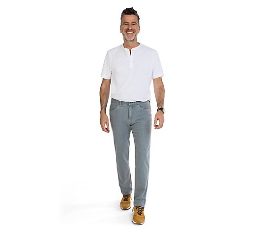 CLUB OF COMFORT® Jeanshose Marvin modifizierte 5-Pocket 360° Stretch Komfortbund